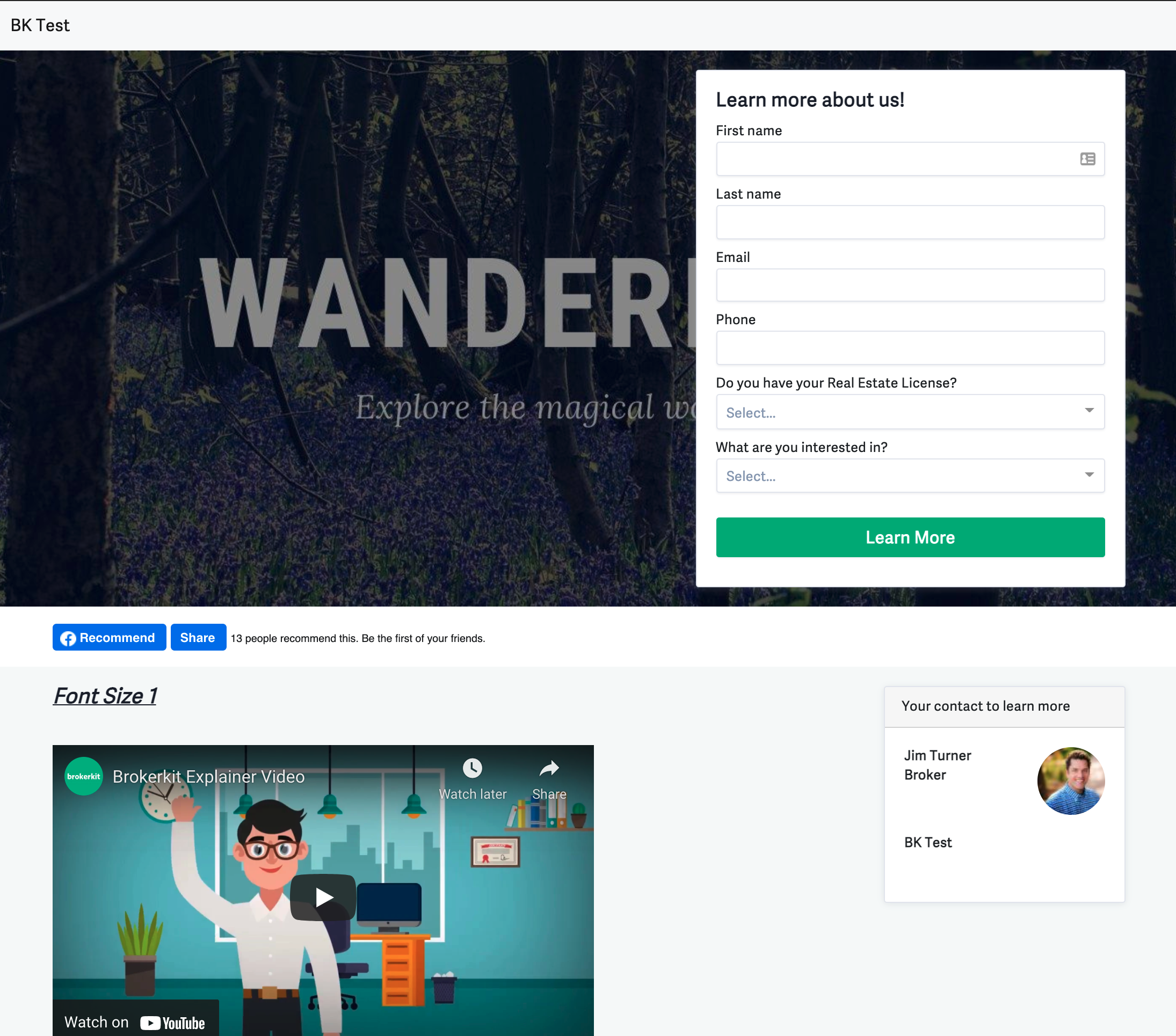 Brokerkit Screenshot