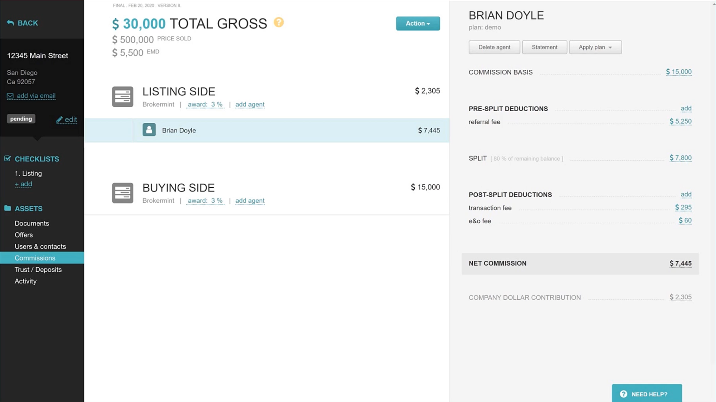 Brokermint Screenshot