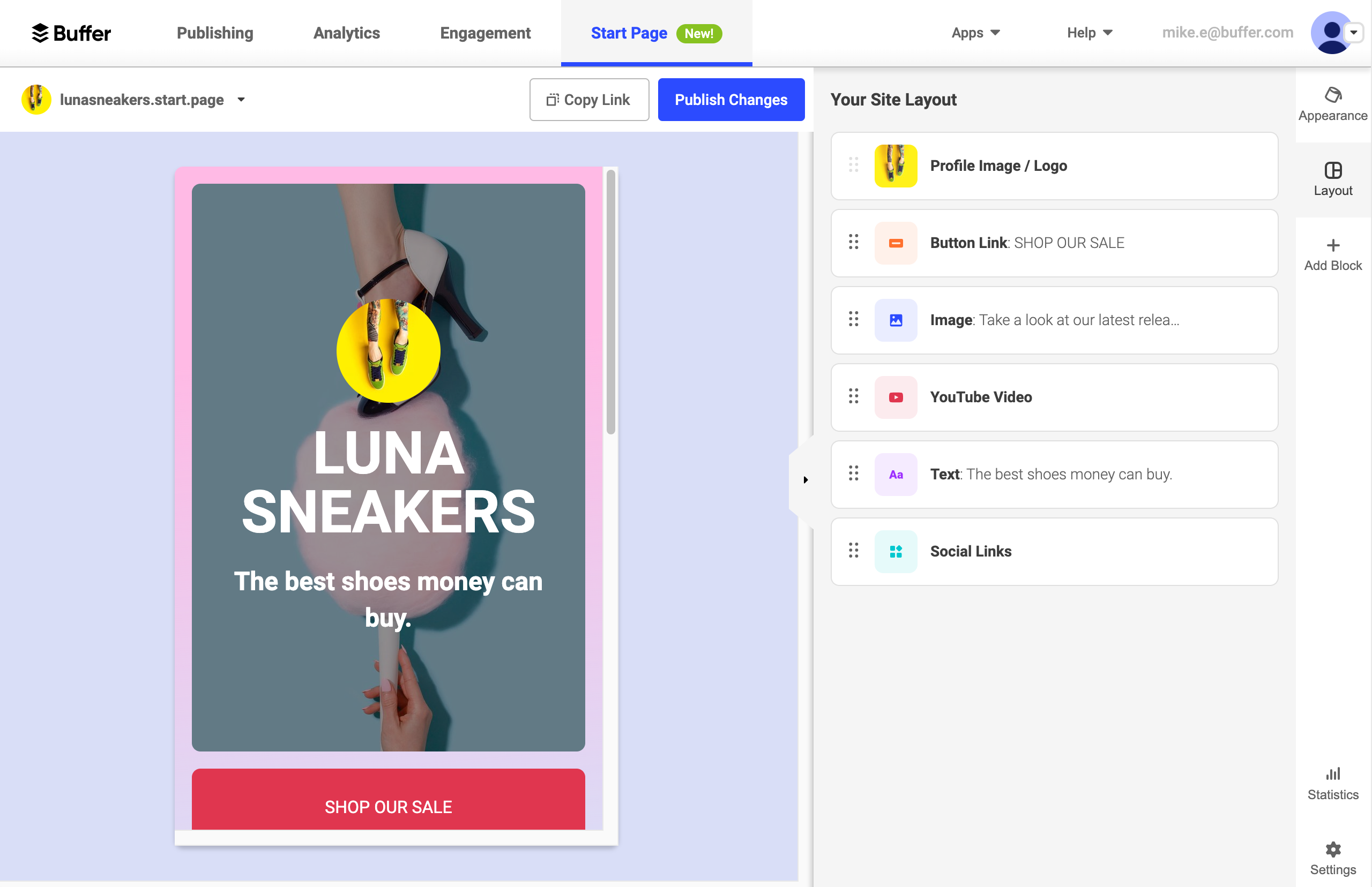 Buffer screenshot & Video