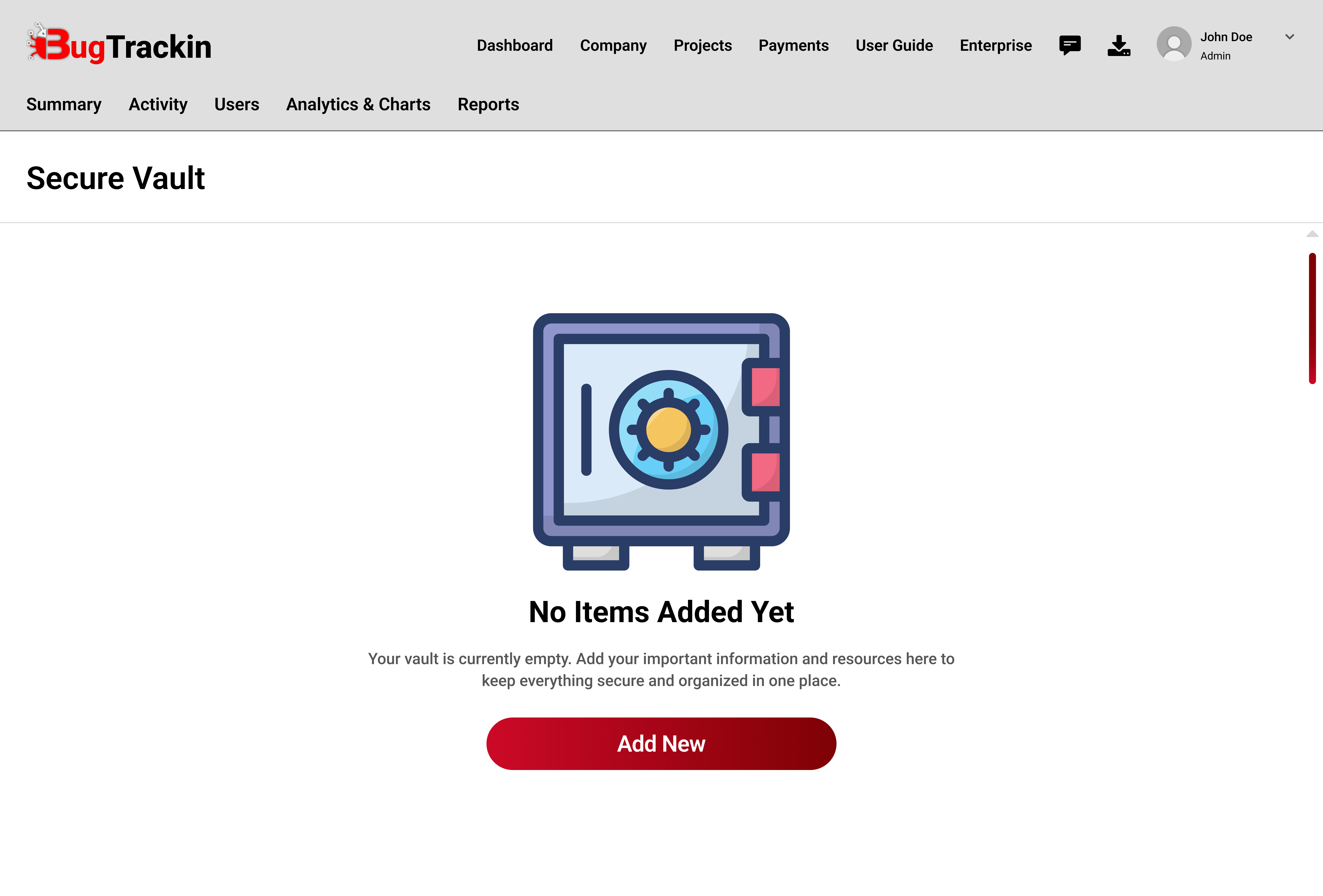 Bug Trackin Screenshot