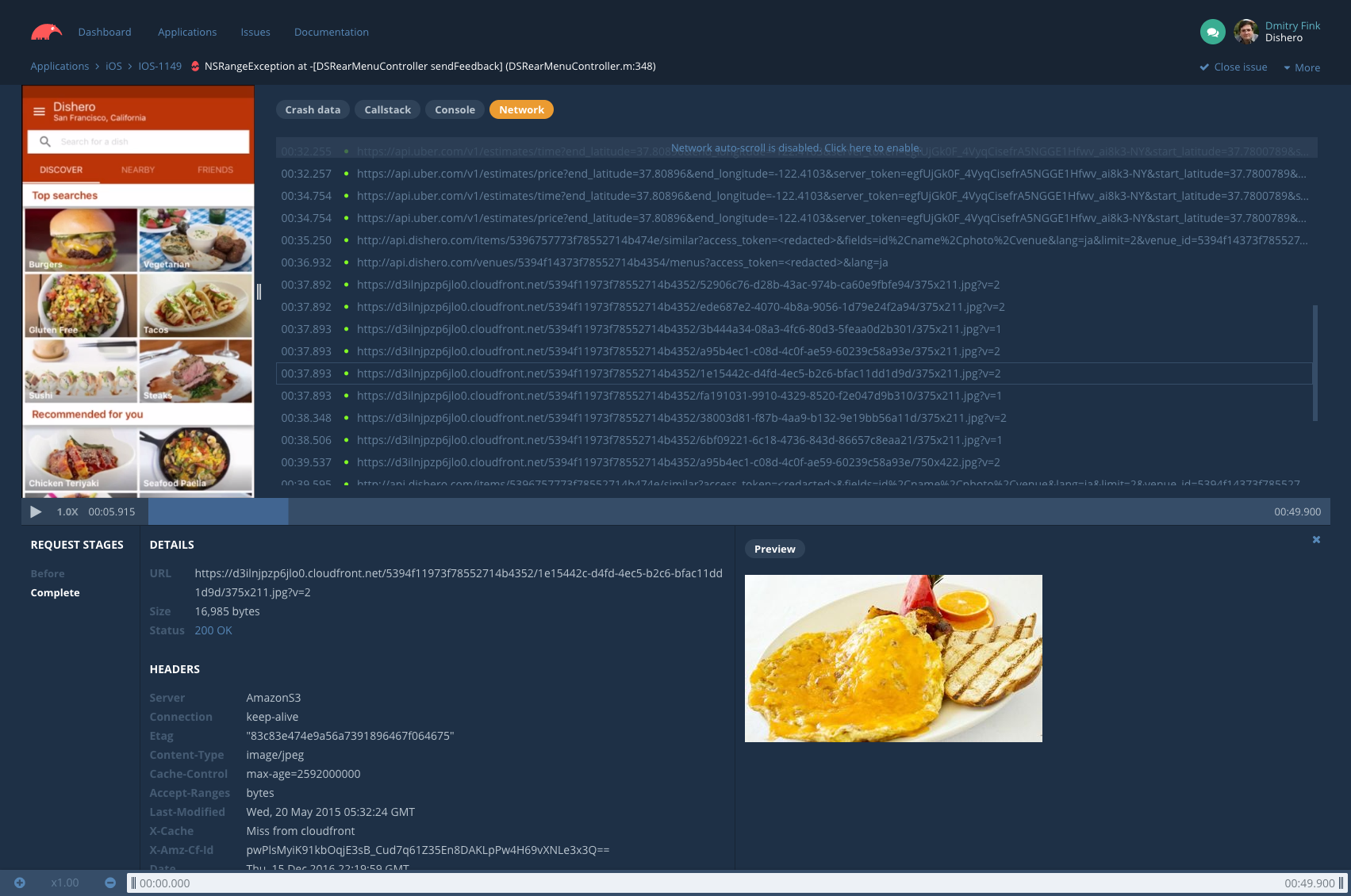 Bugsee Screenshot