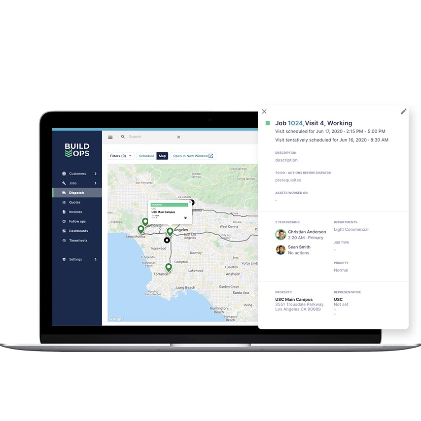 BuildOps screenshot & Video
