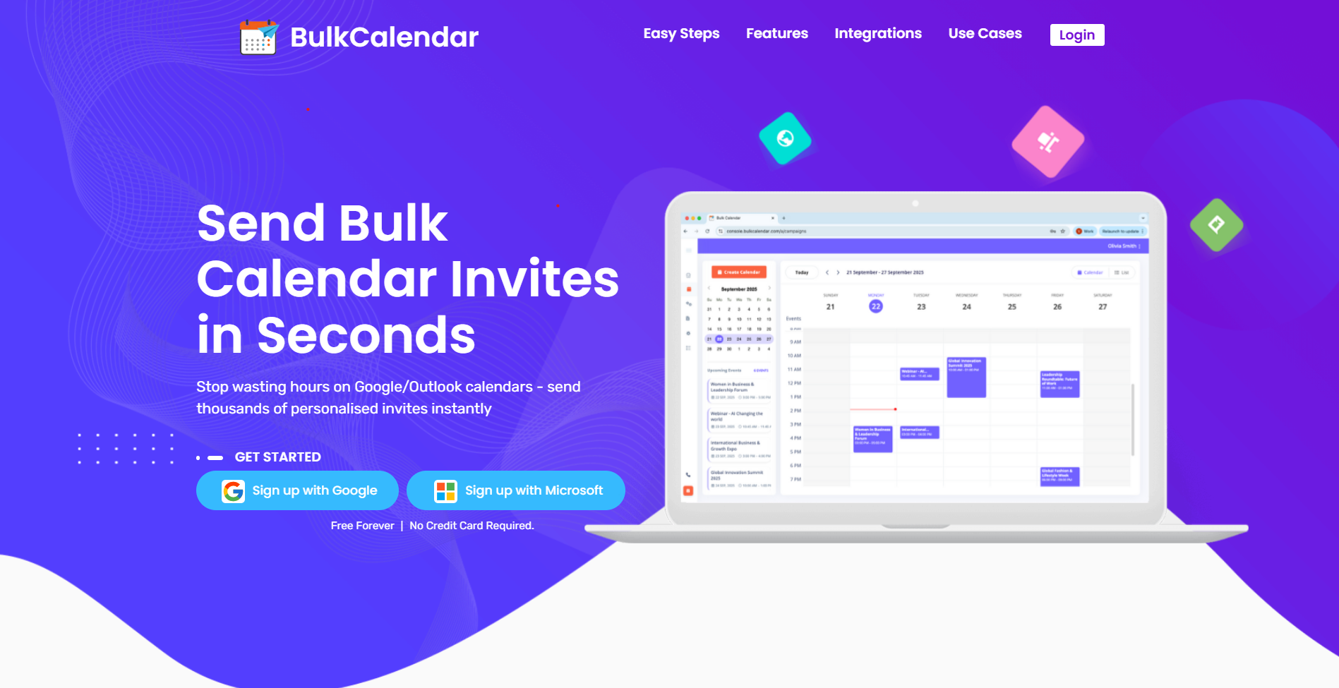 BulkCalendar Screenshot