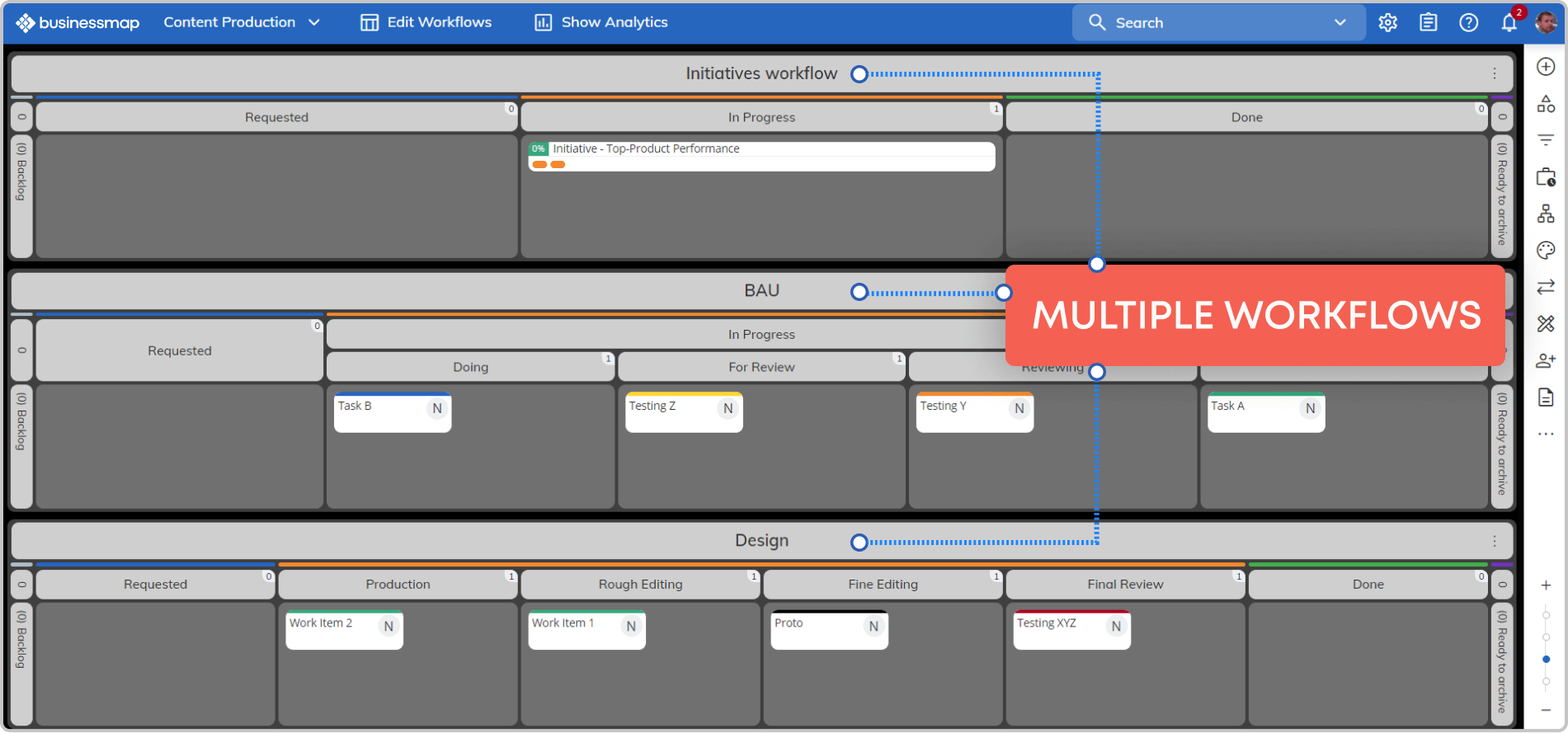 Businessmap screenshot & Video