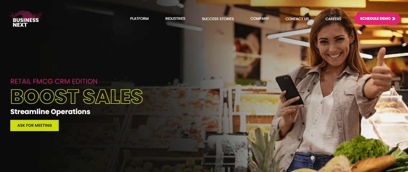 BUSINESSNEXT Screenshot