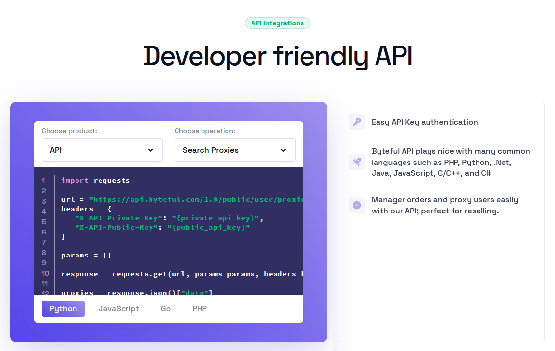 Byteful Screenshot