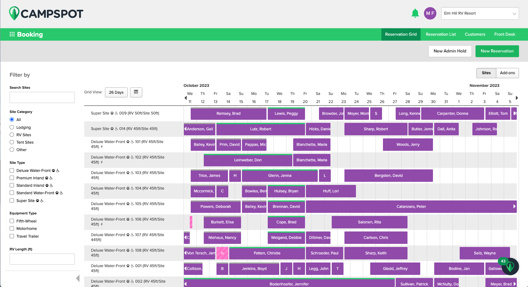 Campspot screenshot & Video