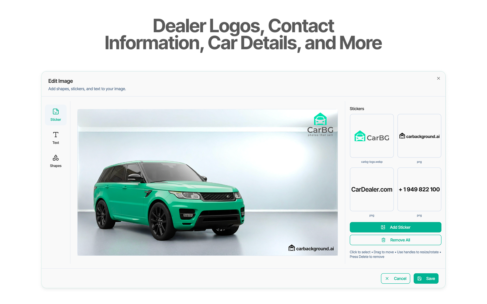 CarBG Screenshot