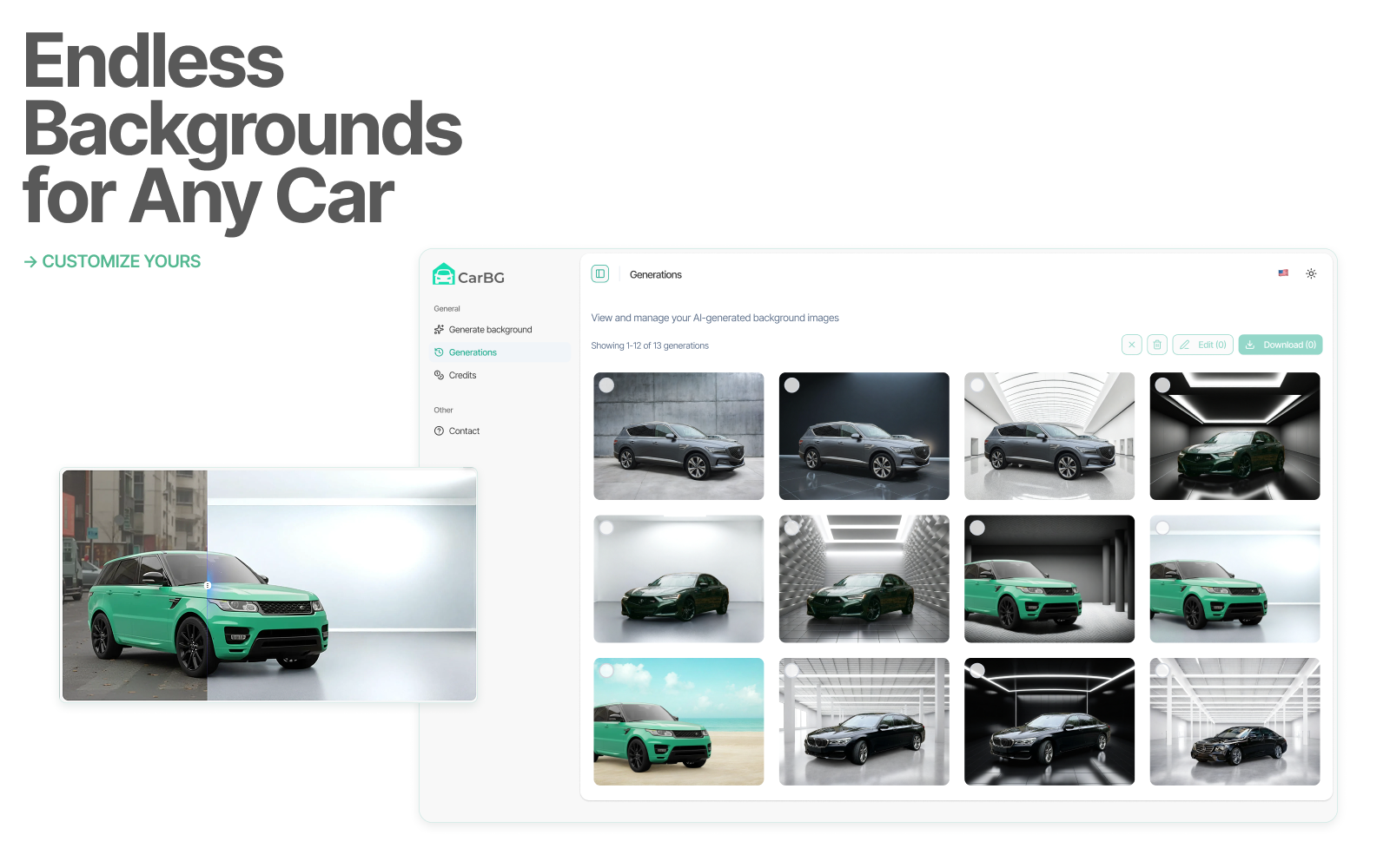 CarBG Screenshot