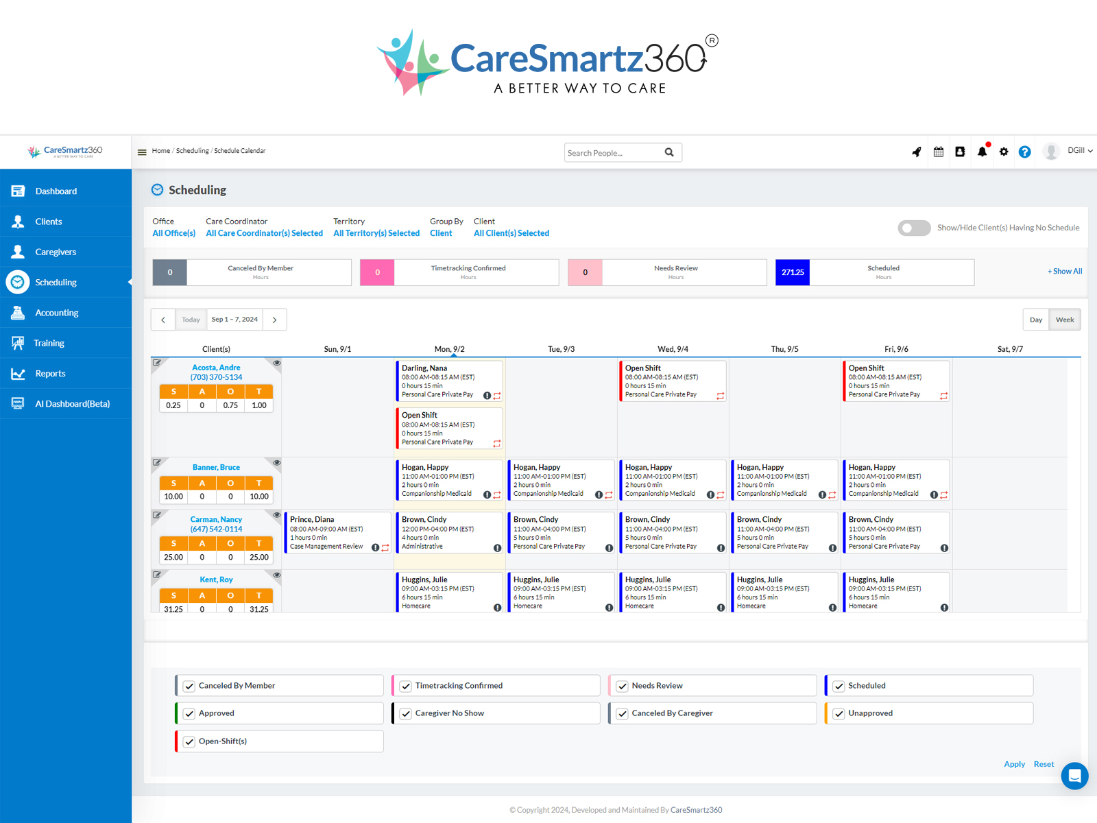 CareSmartz360 Screenshot