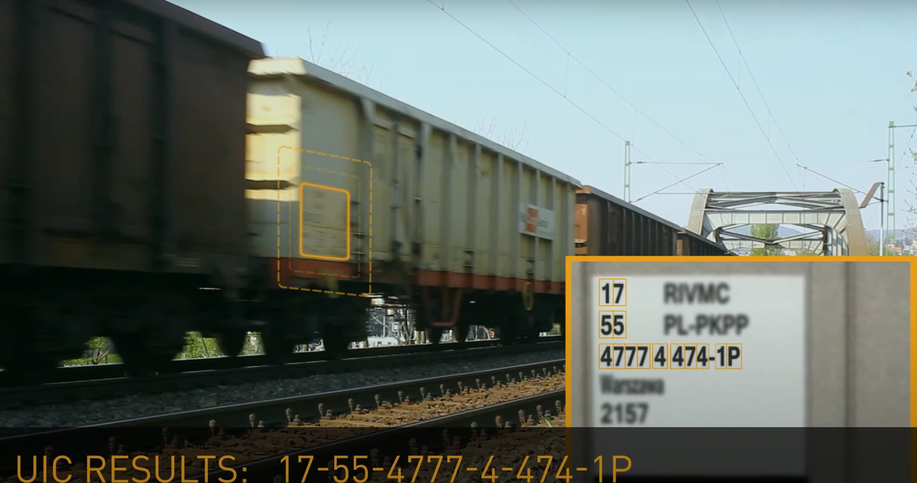 Carmen® OCR RailCode Screenshot