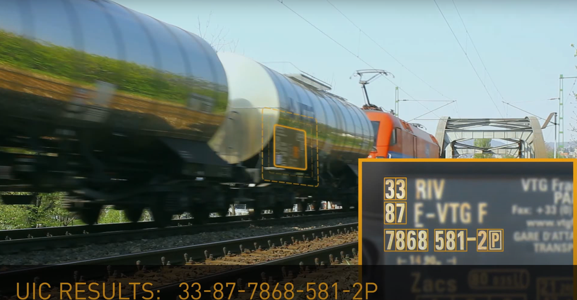Carmen® OCR RailCode Screenshot