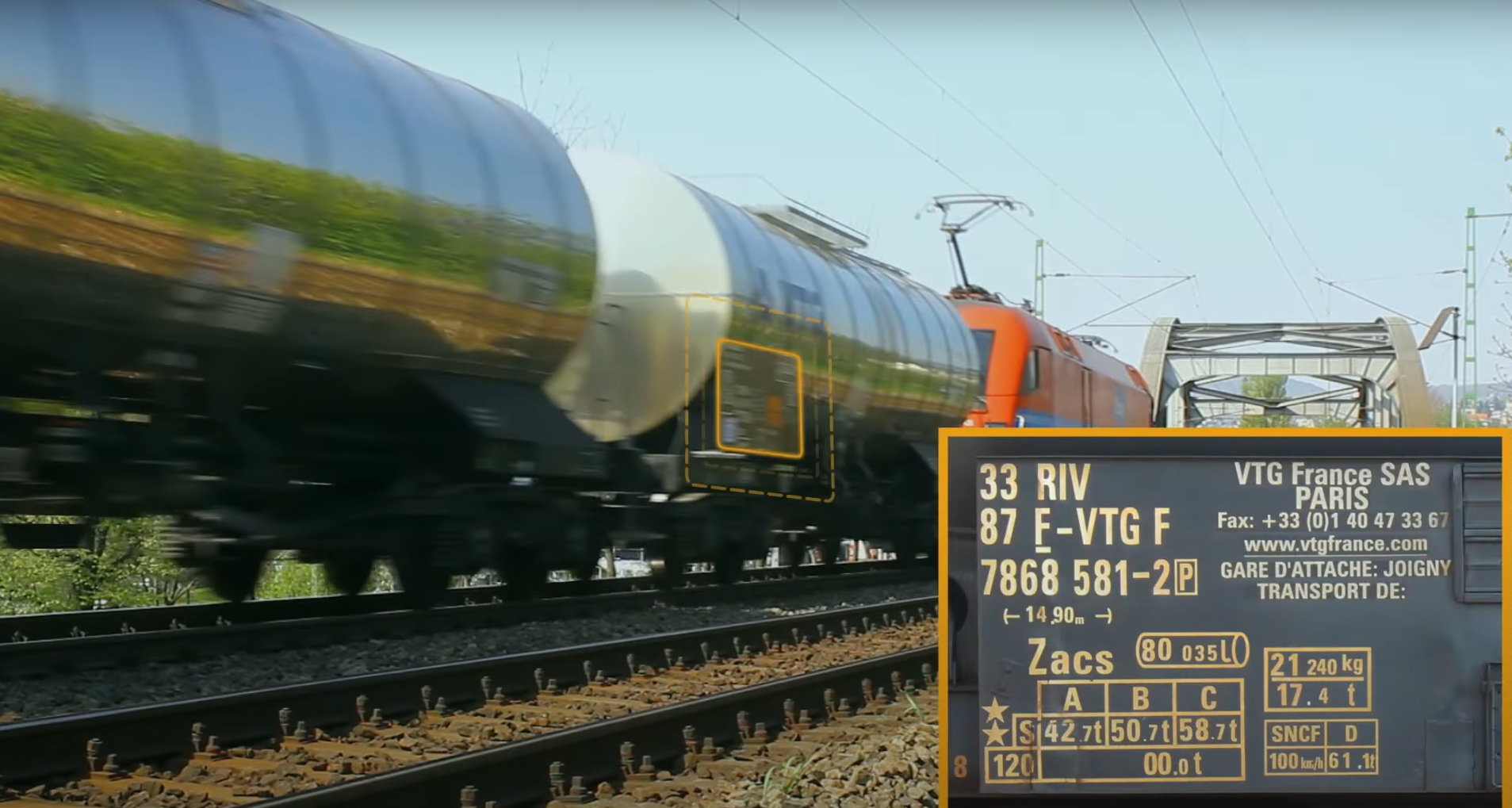 Carmen® OCR RailCode Screenshot