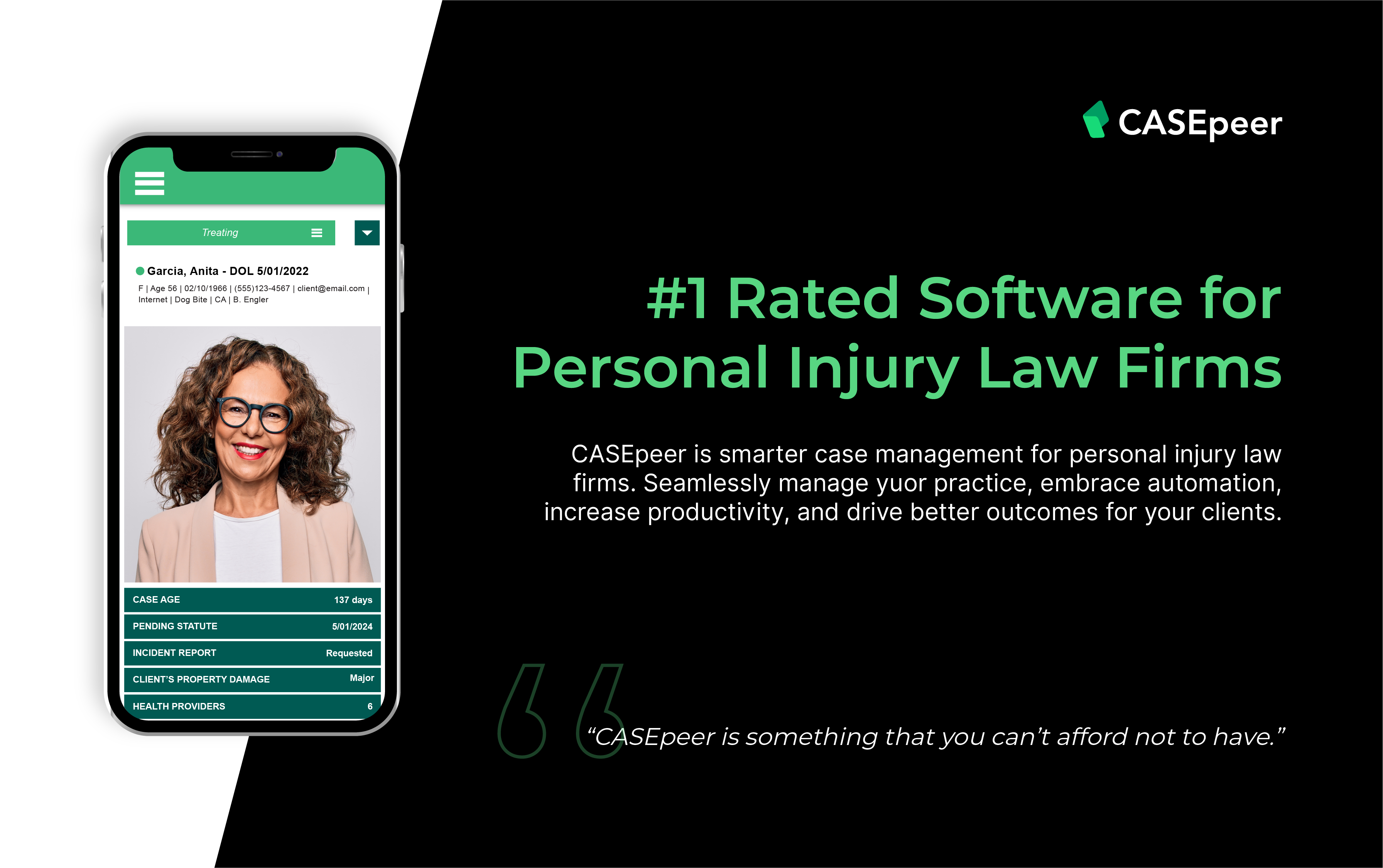 CASEpeer Screenshot