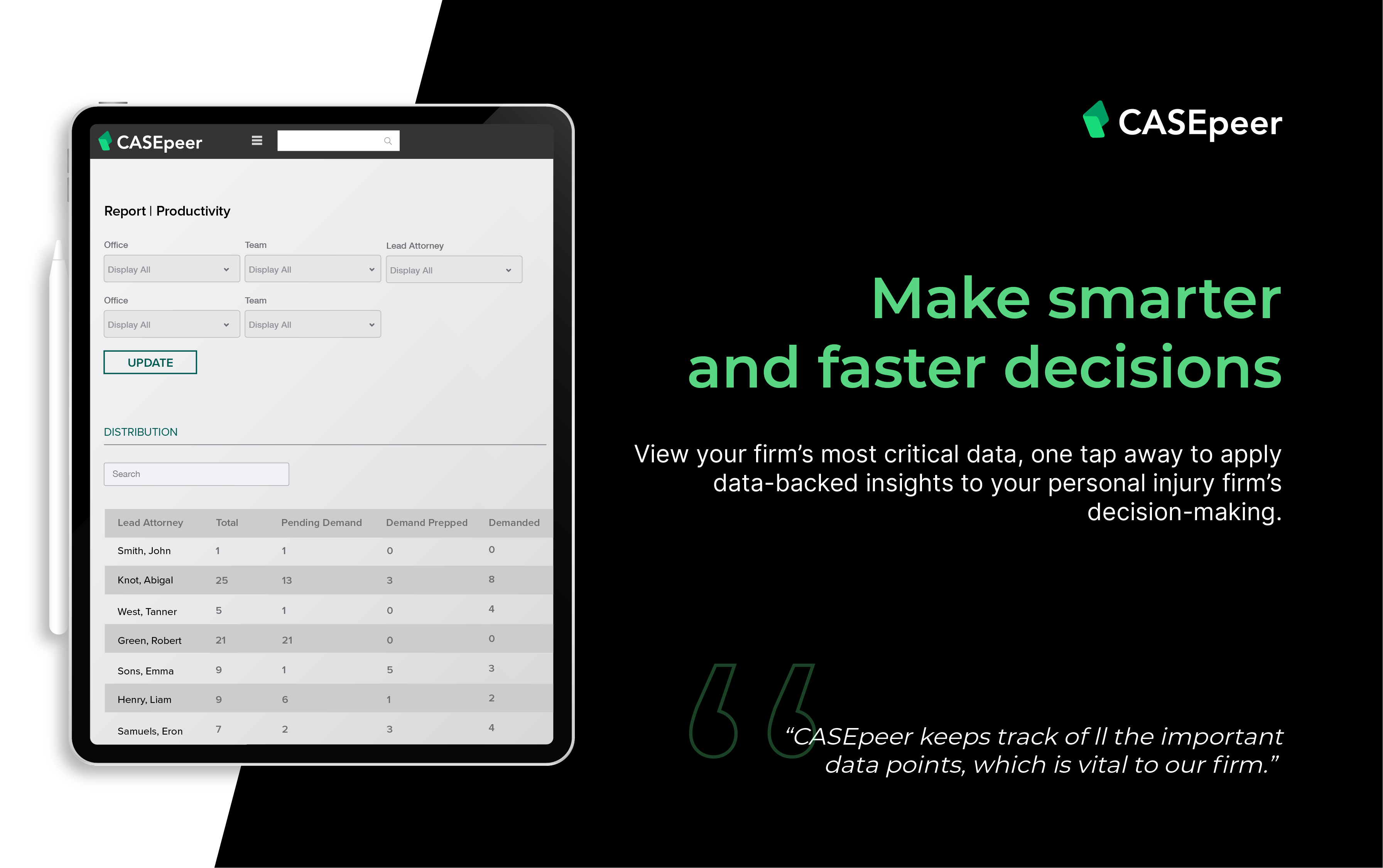 CASEpeer Screenshot