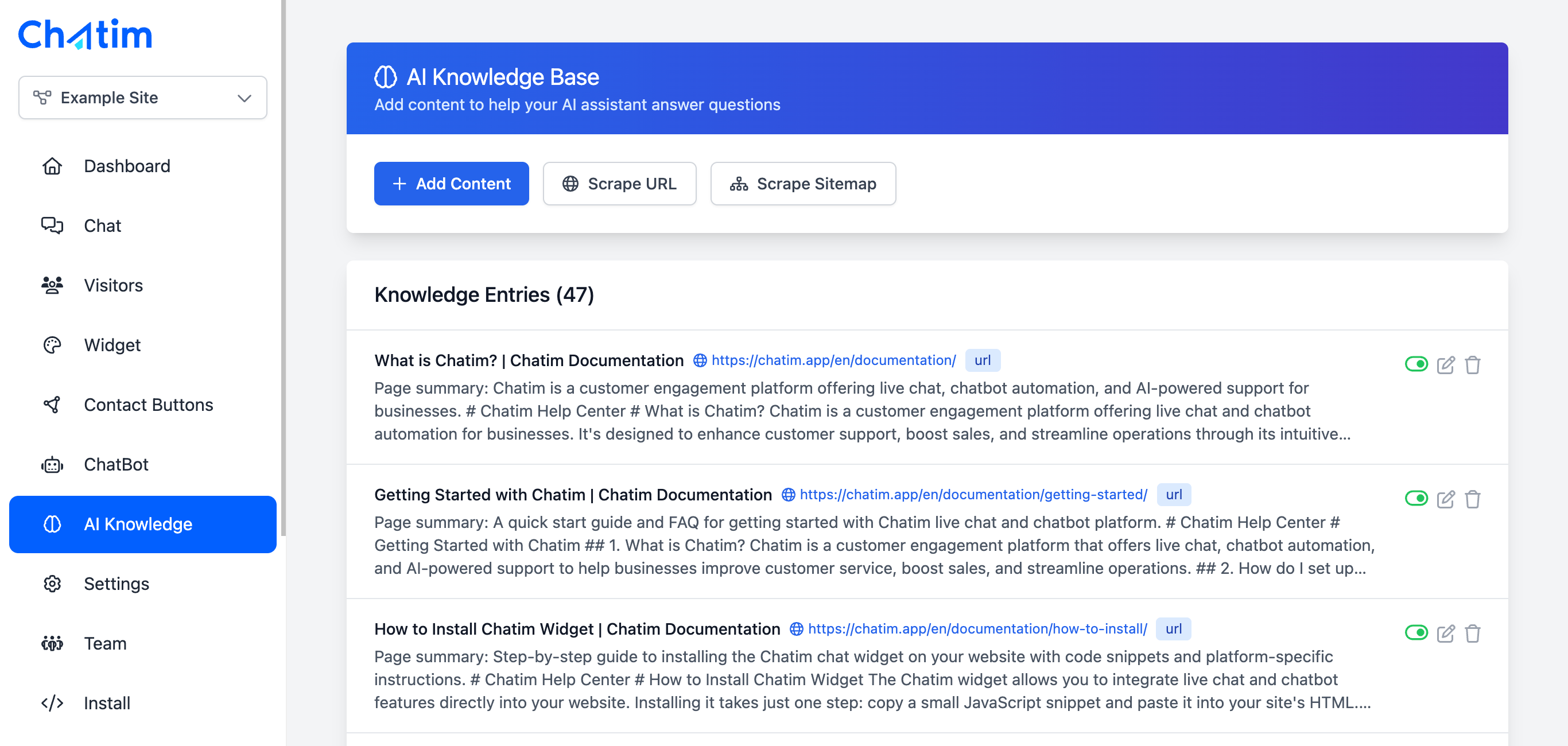 Chatim Screenshot