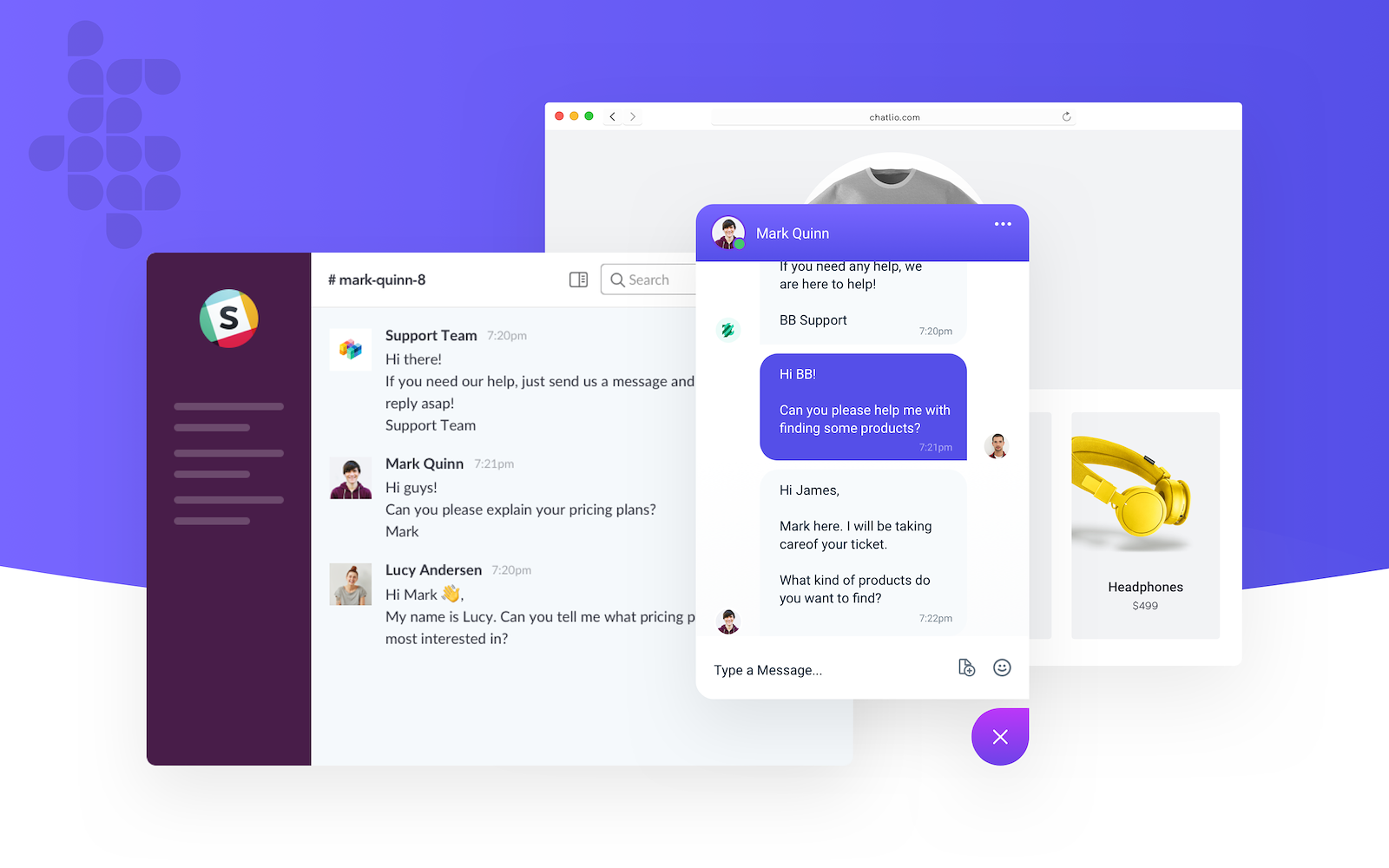 Chatlio screenshot & Video