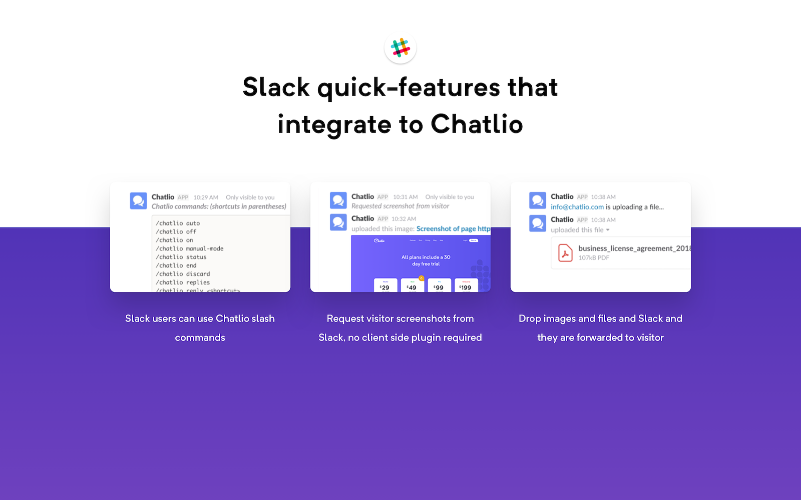 Chatlio screenshot & Video