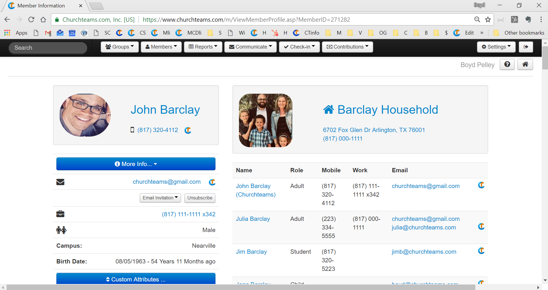Churchteams Screenshot