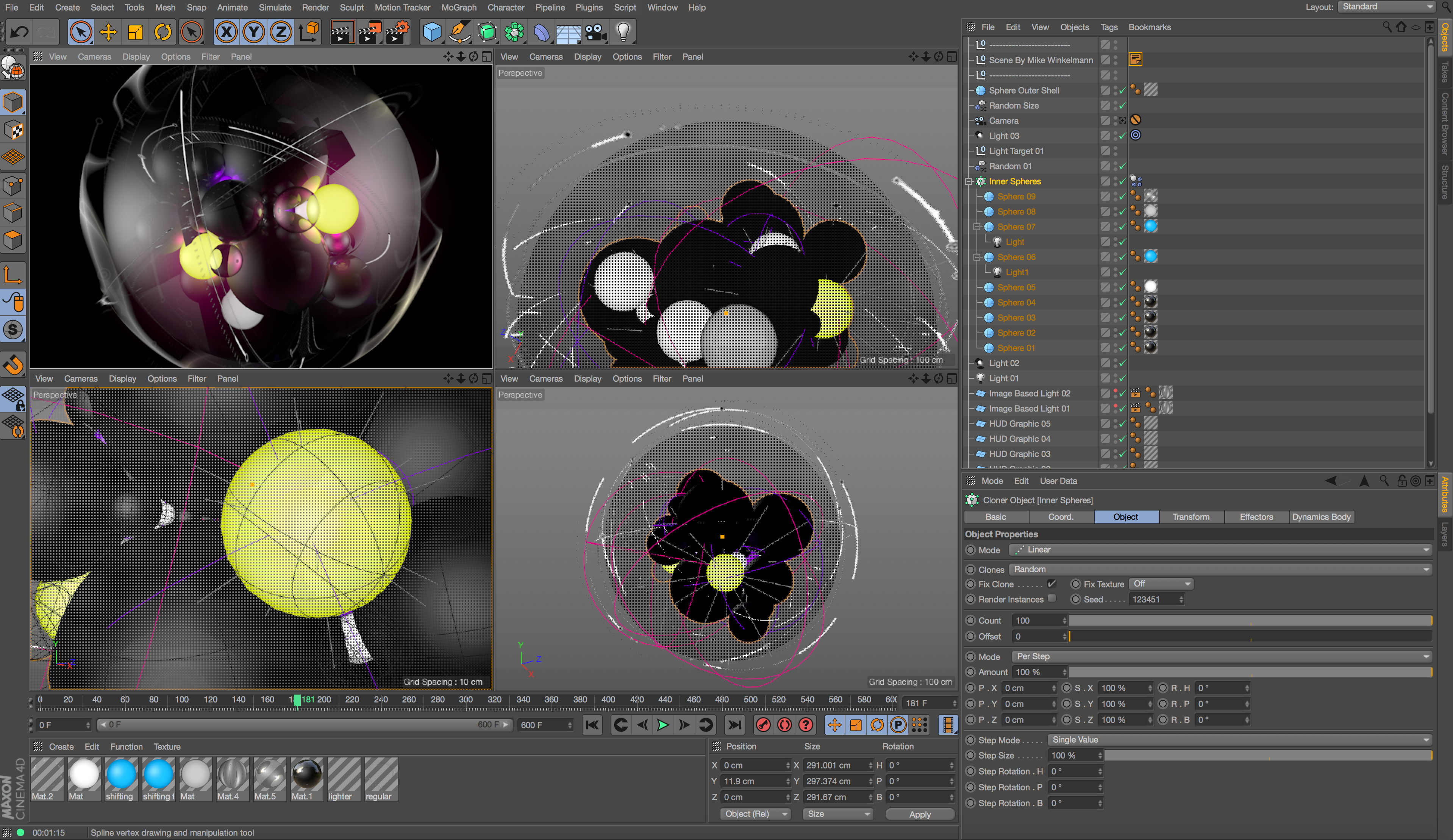 Cinema 4D screenshot & Video