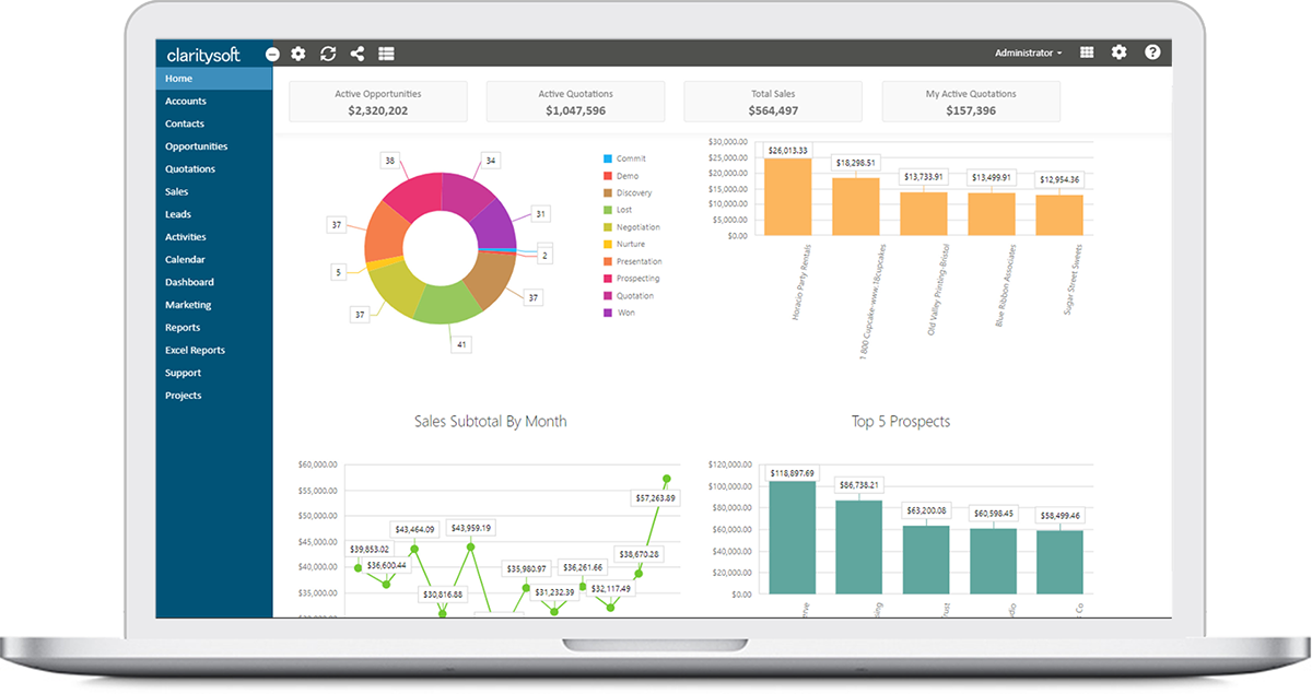 Claritysoft screenshot & Video