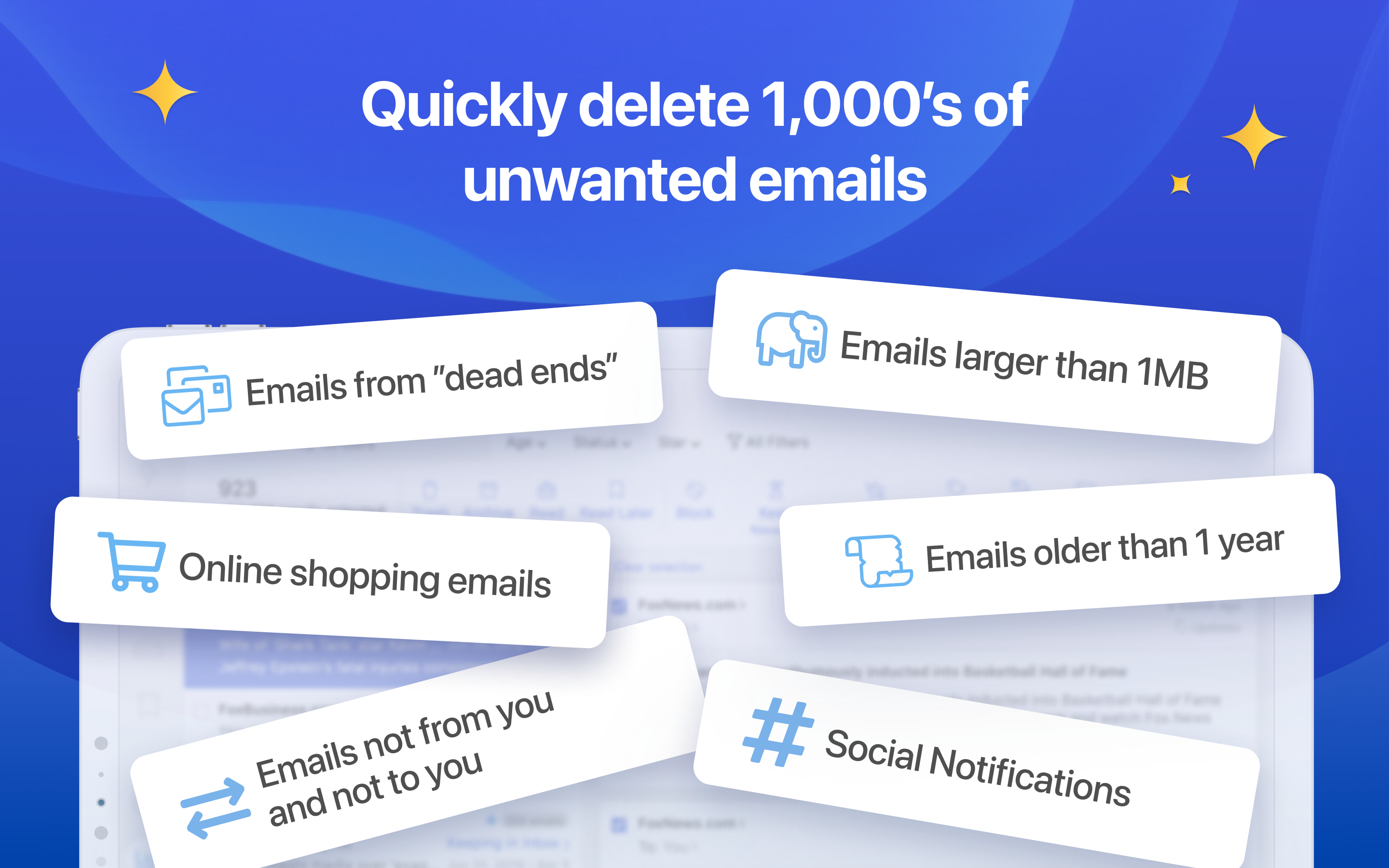 Clean Email Screenshot