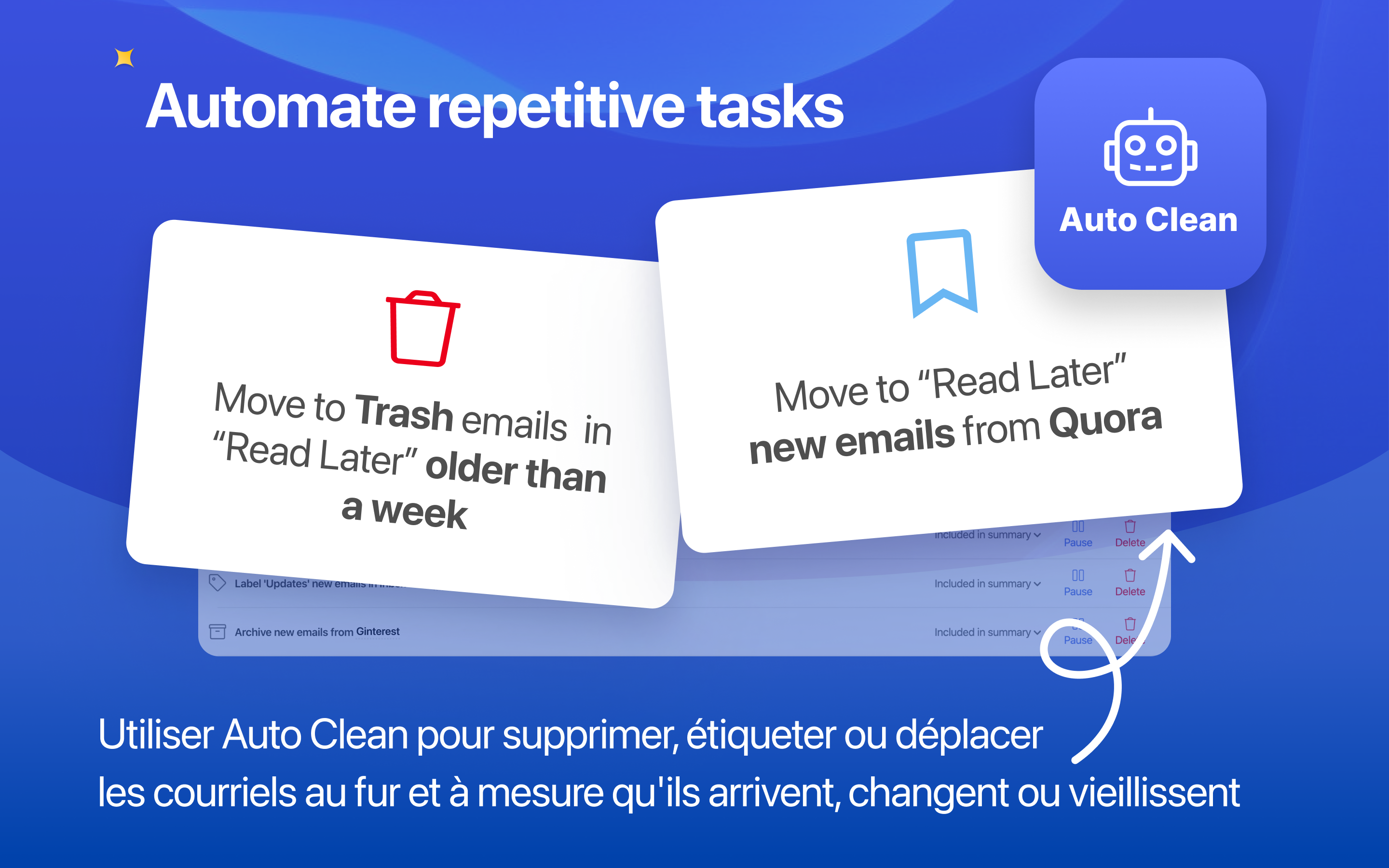 Clean Email Screenshot