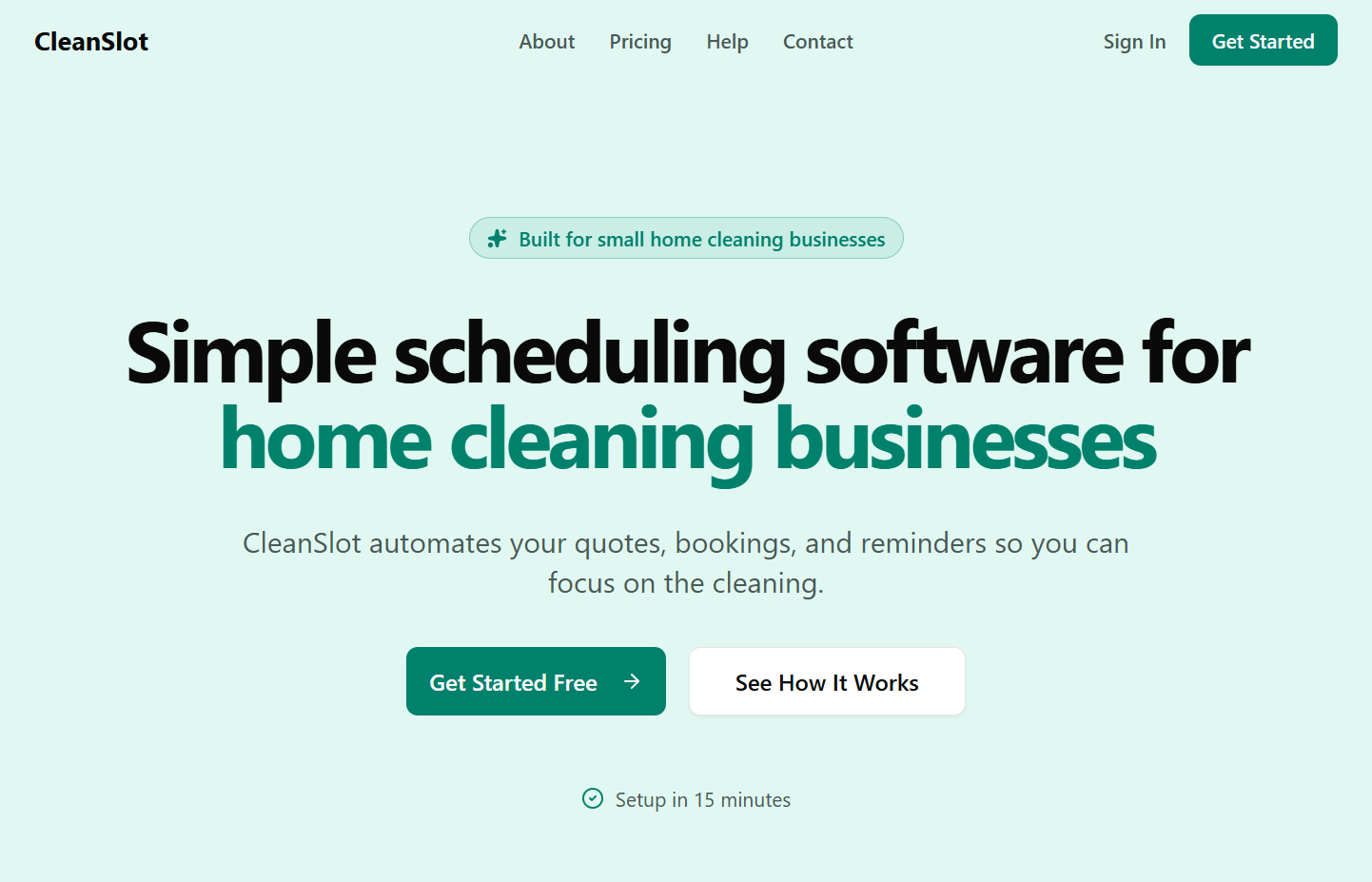 CleanSlot Screenshot