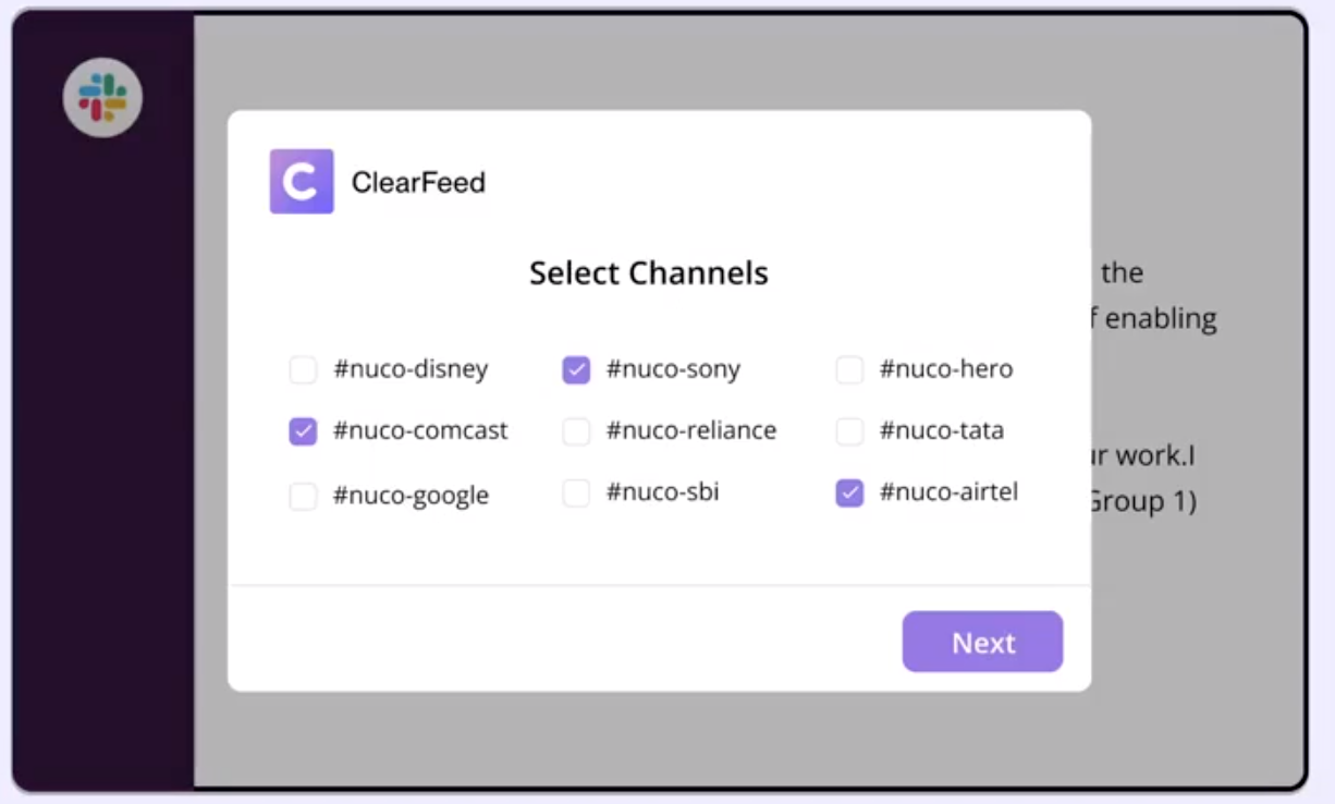 ClearFeed Screenshot