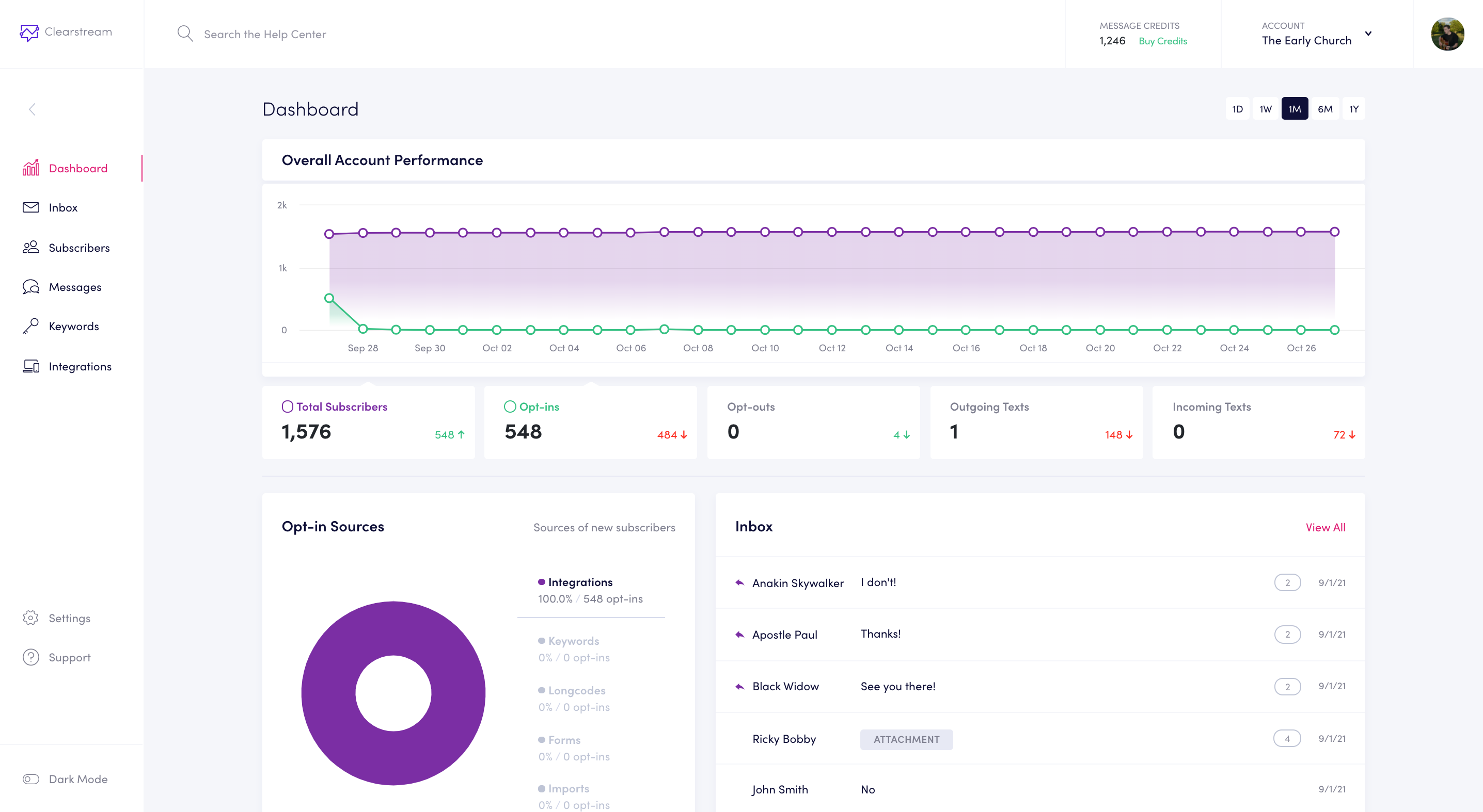 Clearstream screenshot & Video