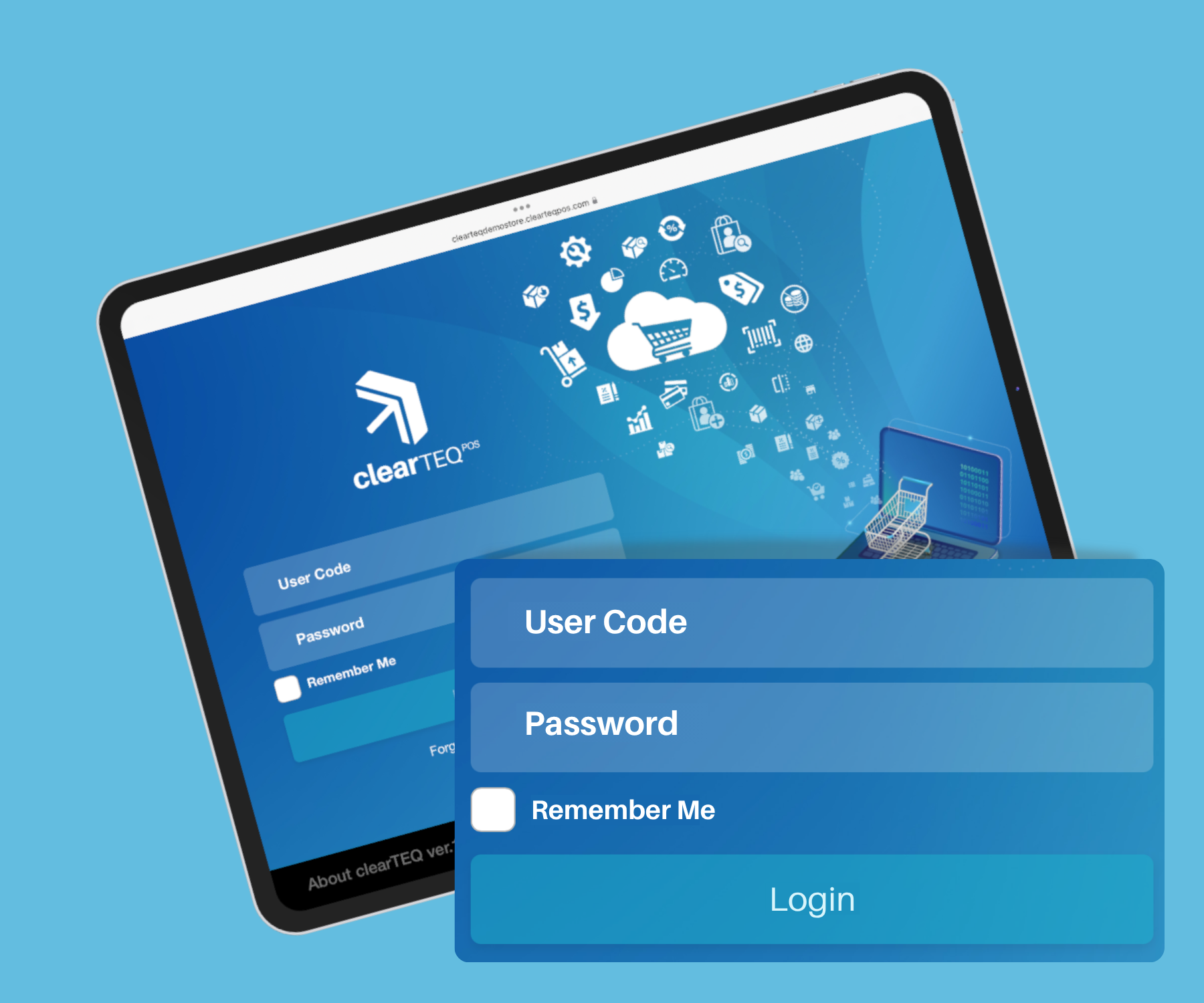ClearTEQ POS Screenshot