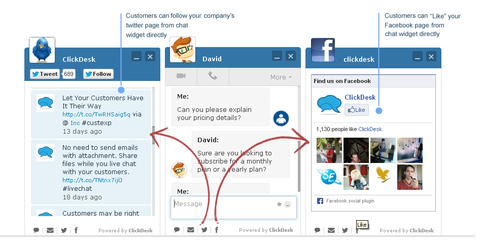 ClickDesk Screenshot