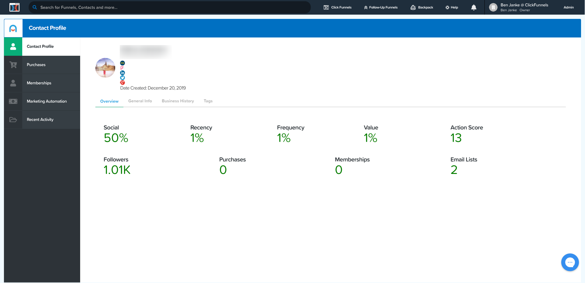 ClickFunnels Screenshot