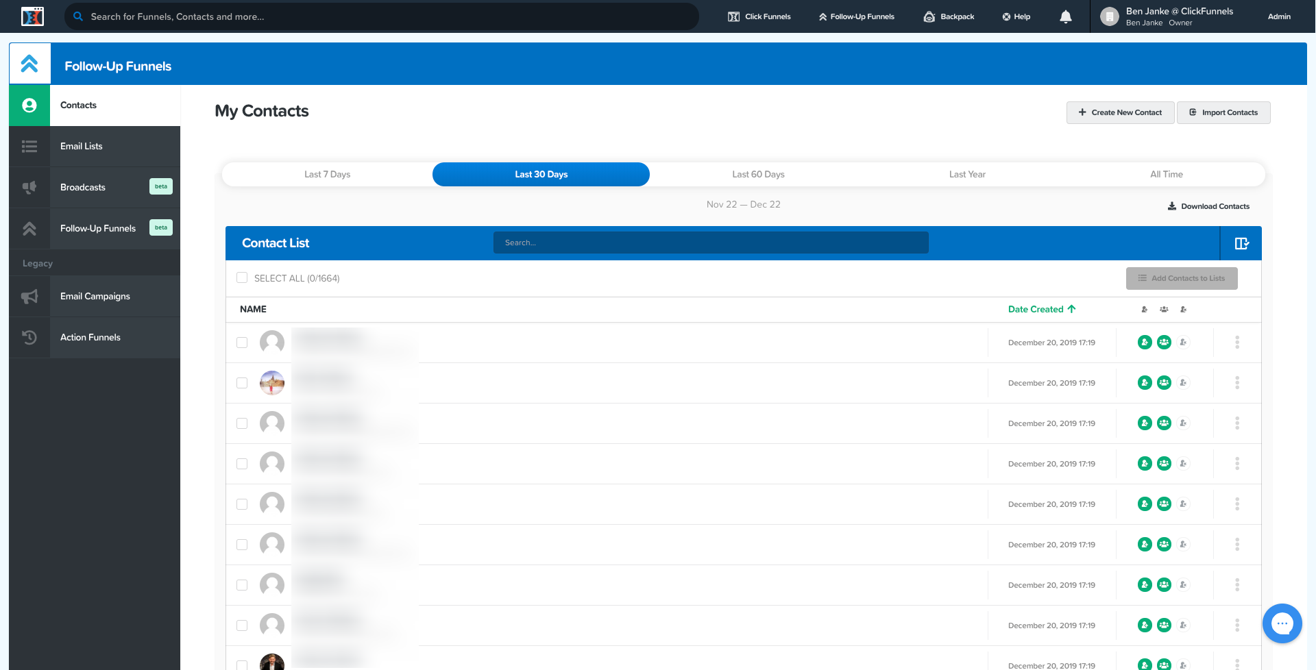 ClickFunnels Screenshot