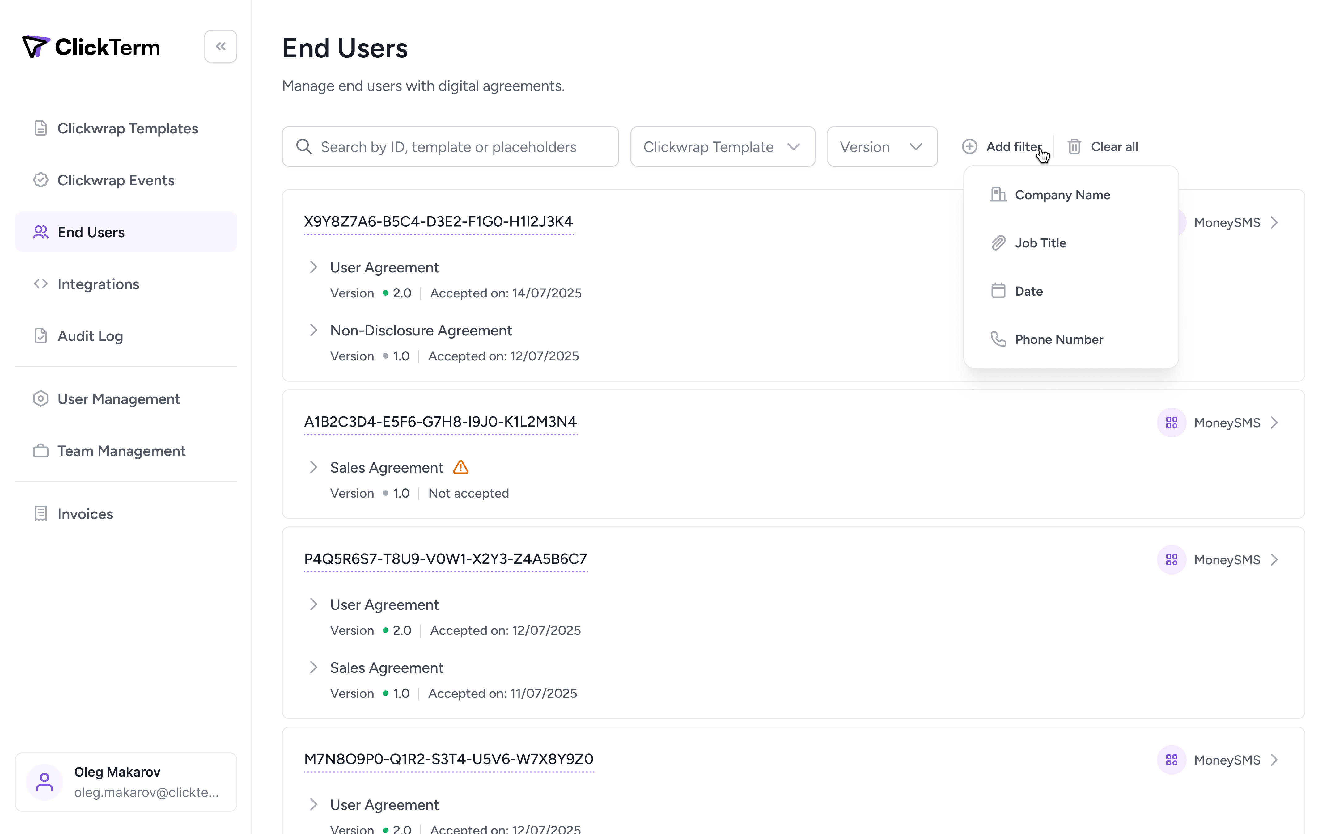 ClickTerm Screenshot