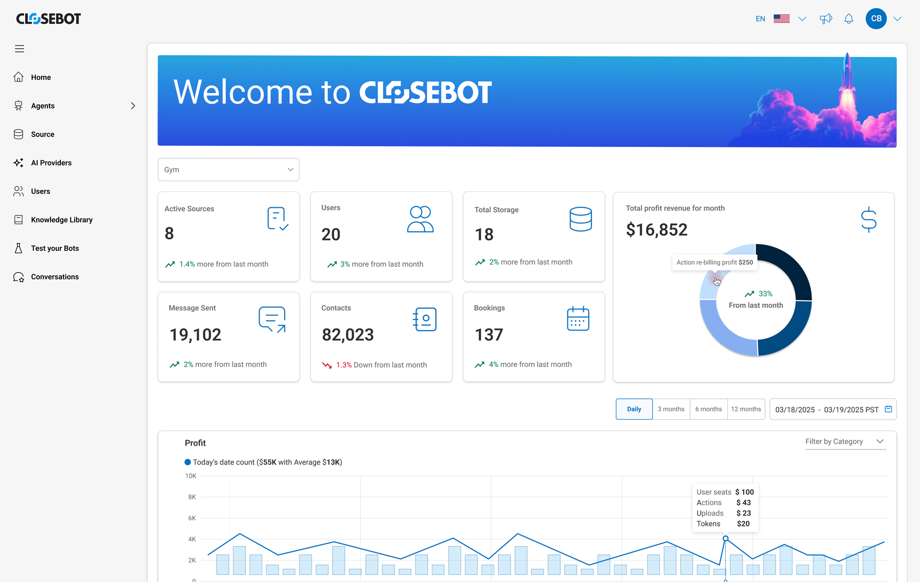 CloseBot screenshot & Video