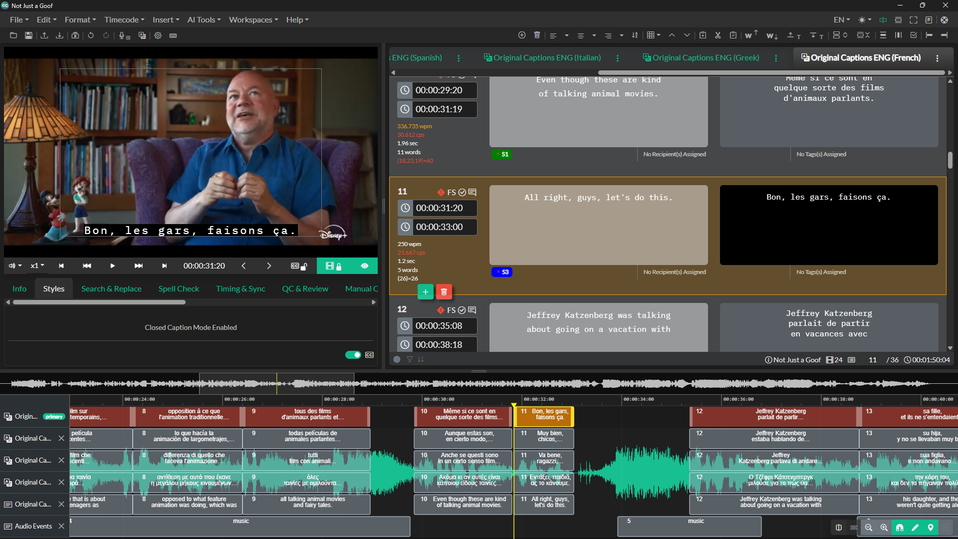 Closed Caption Creator Screenshot