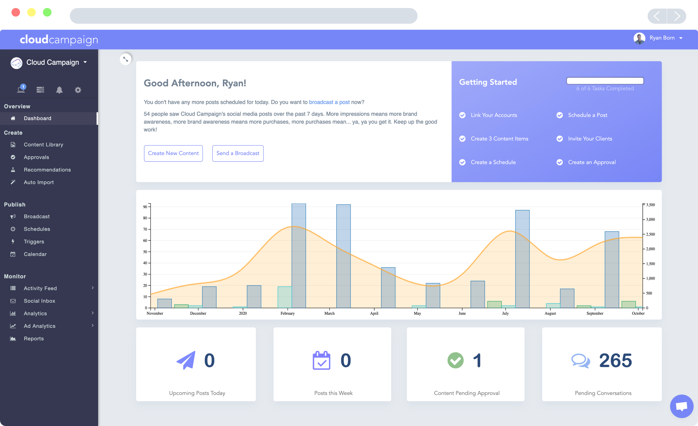 Cloud Campaign Screenshot