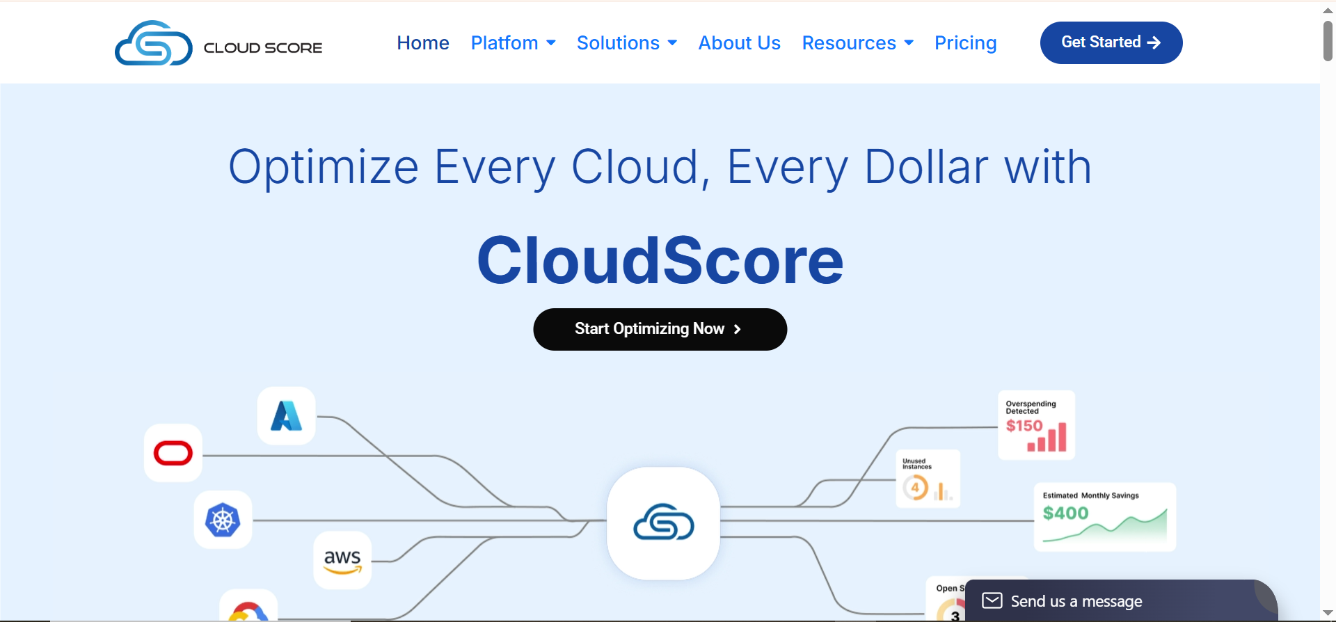 Cloudscore Screenshot
