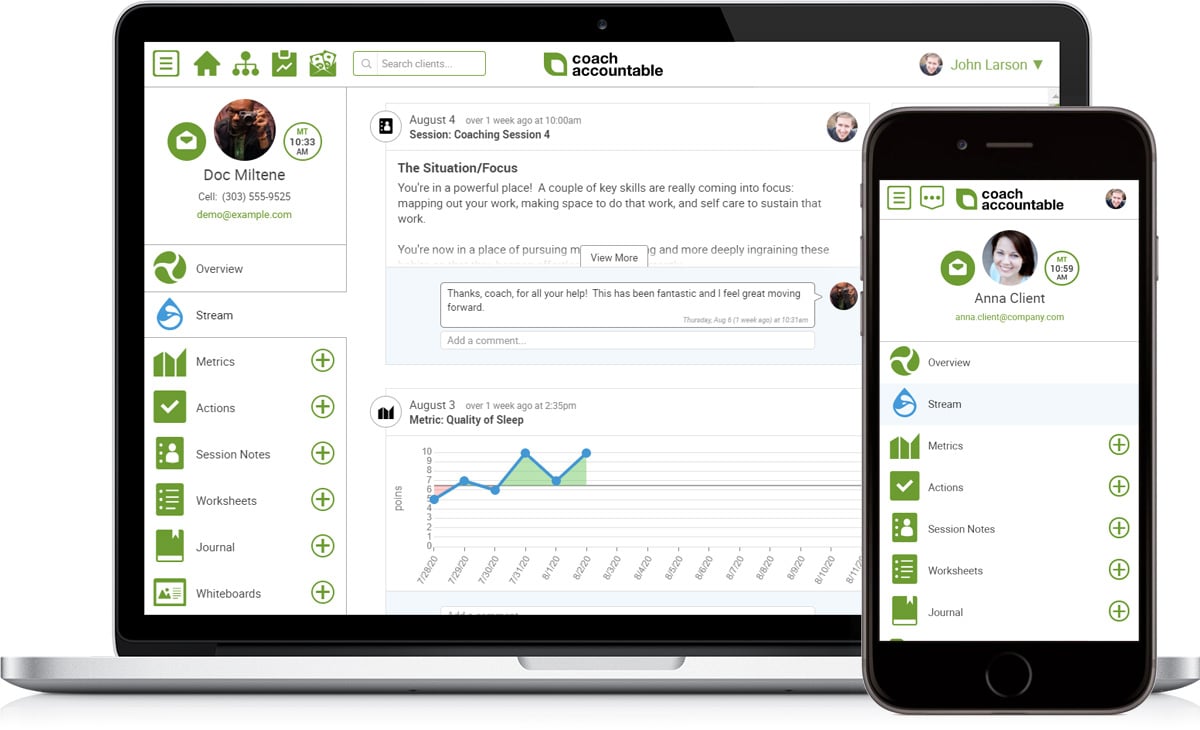 CoachAccountable screenshot & Video