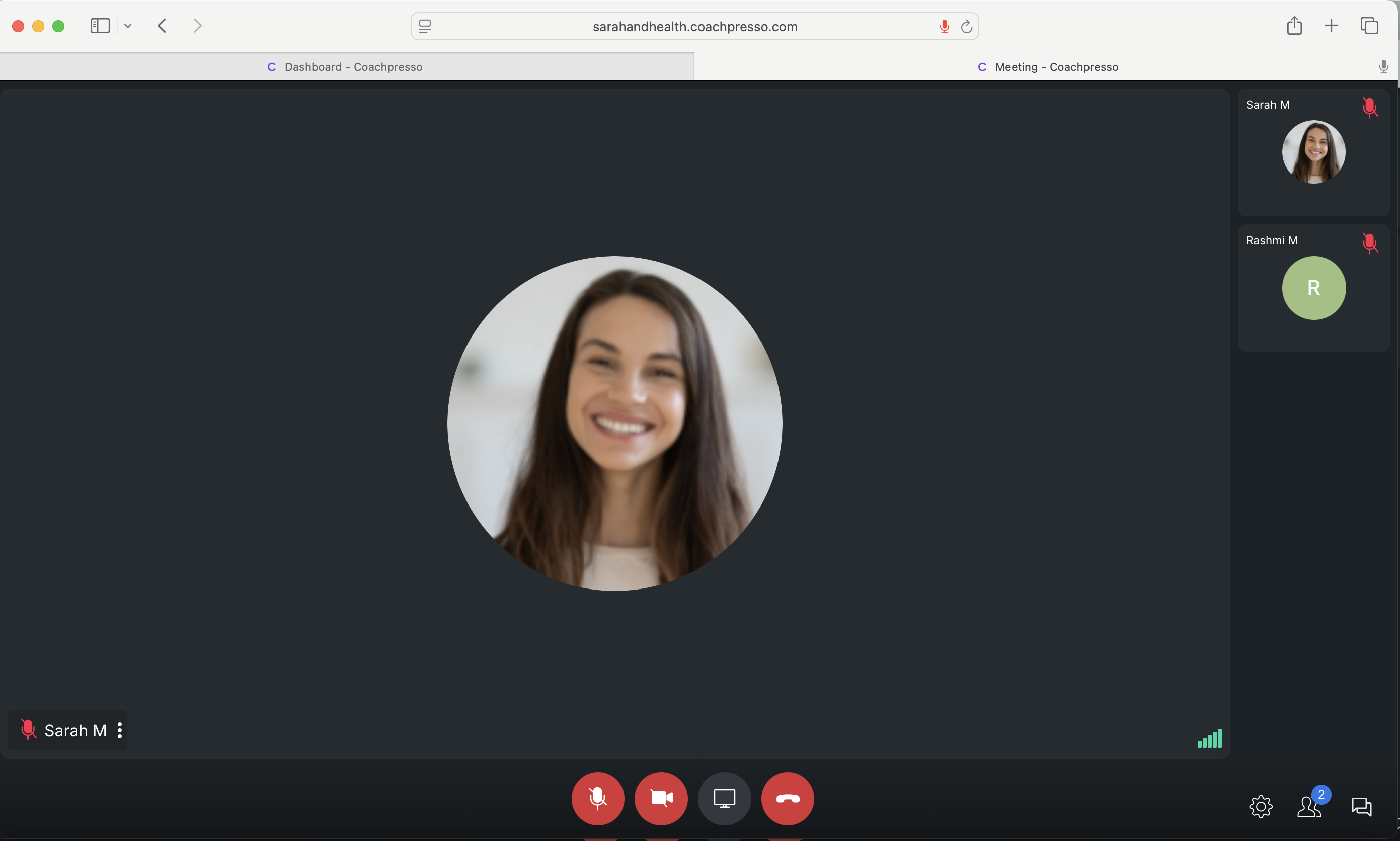 Coachpresso Screenshot