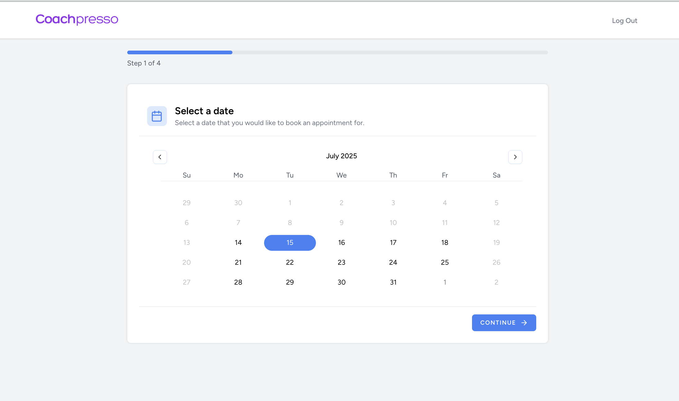 Coachpresso Screenshot