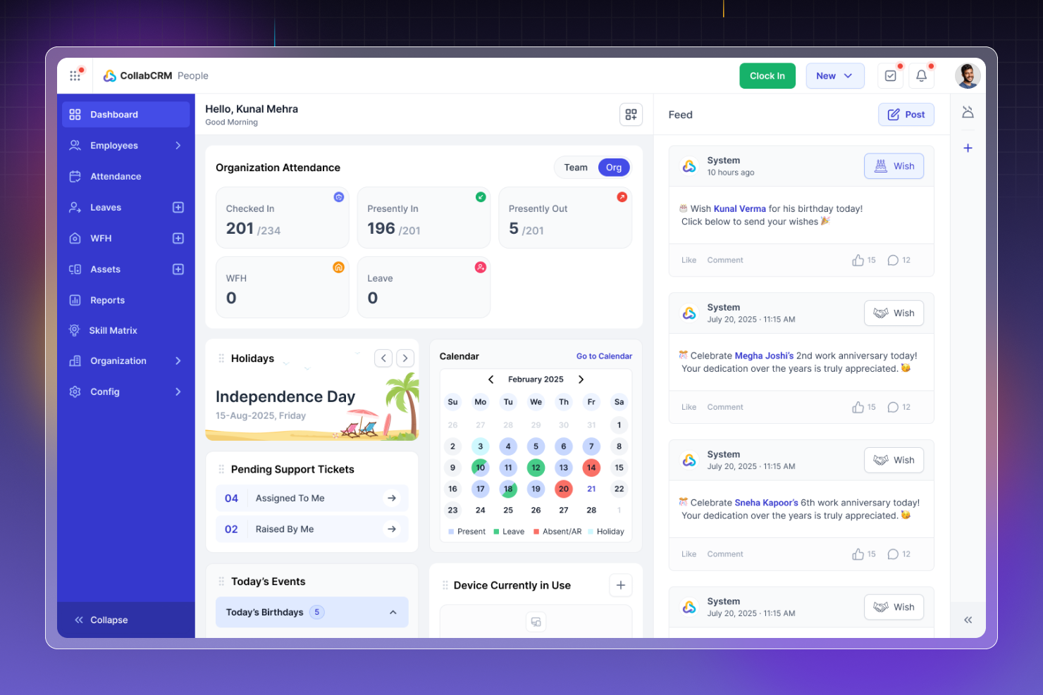 CollabCRM Screenshot