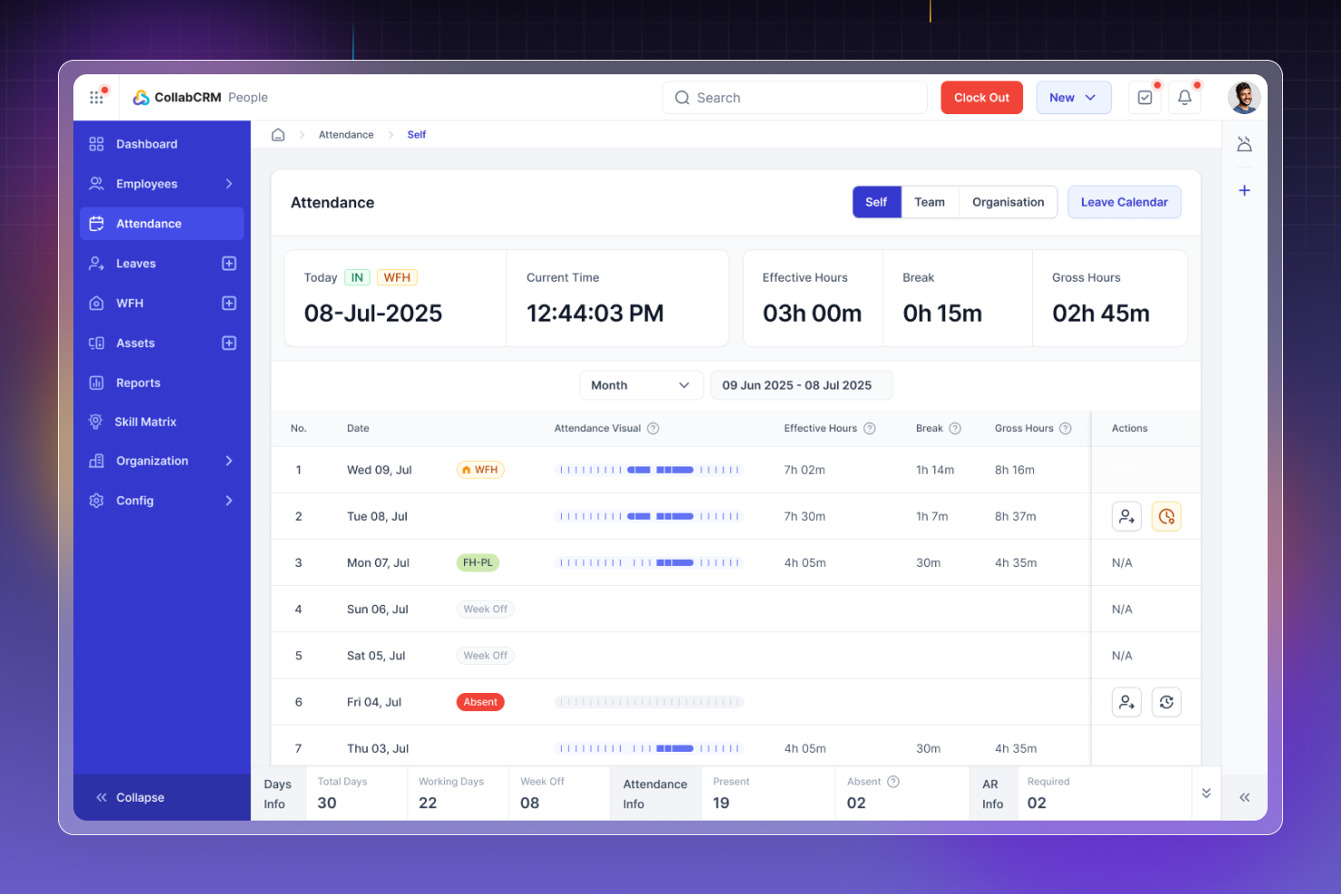 CollabCRM Screenshot
