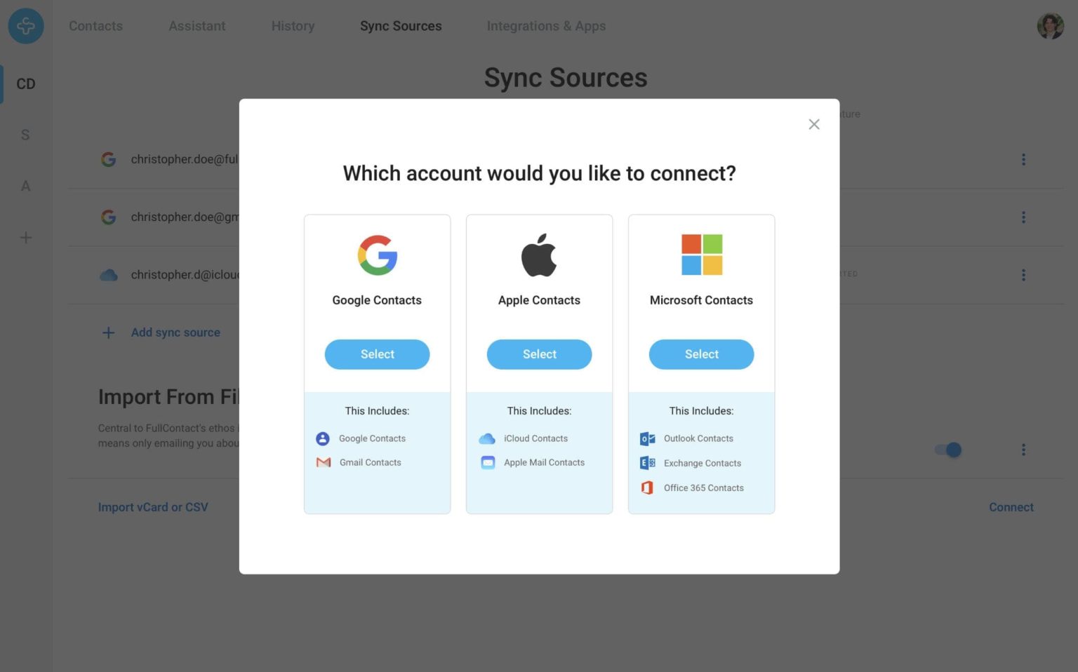 Contacts+ Screenshot