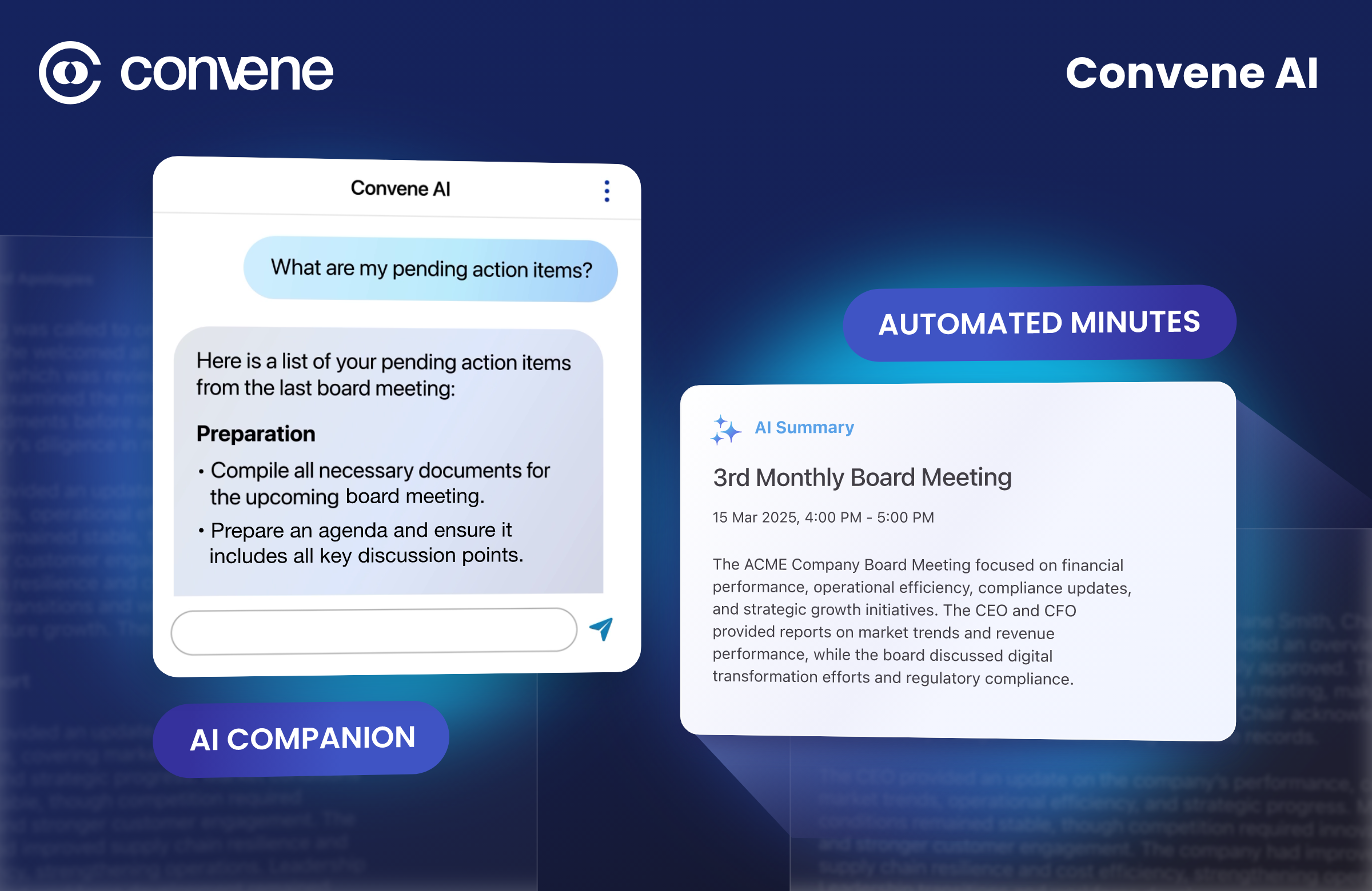 Convene screenshot & Video