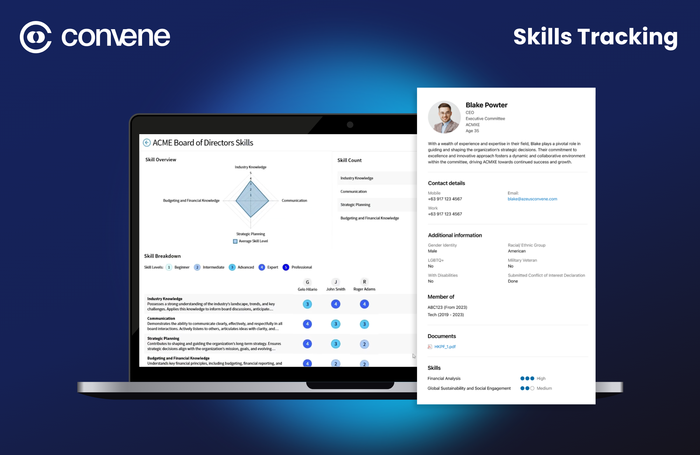 Convene screenshot & Video