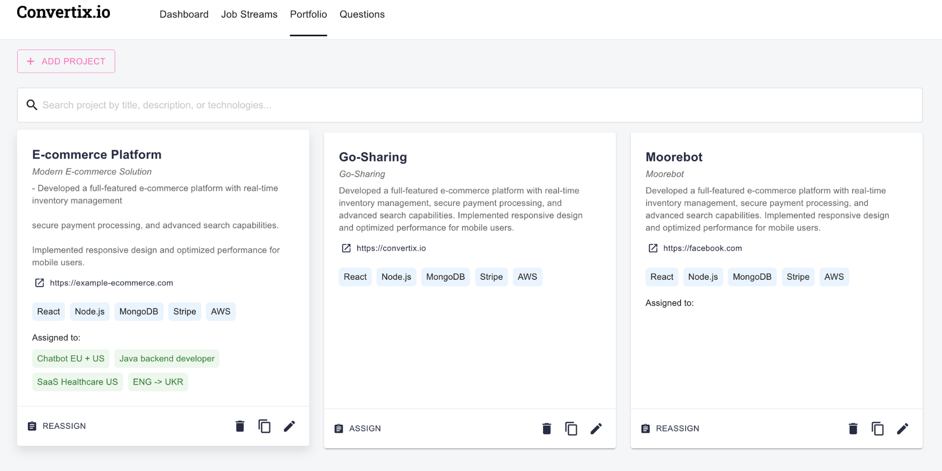 Convertix.io Screenshot