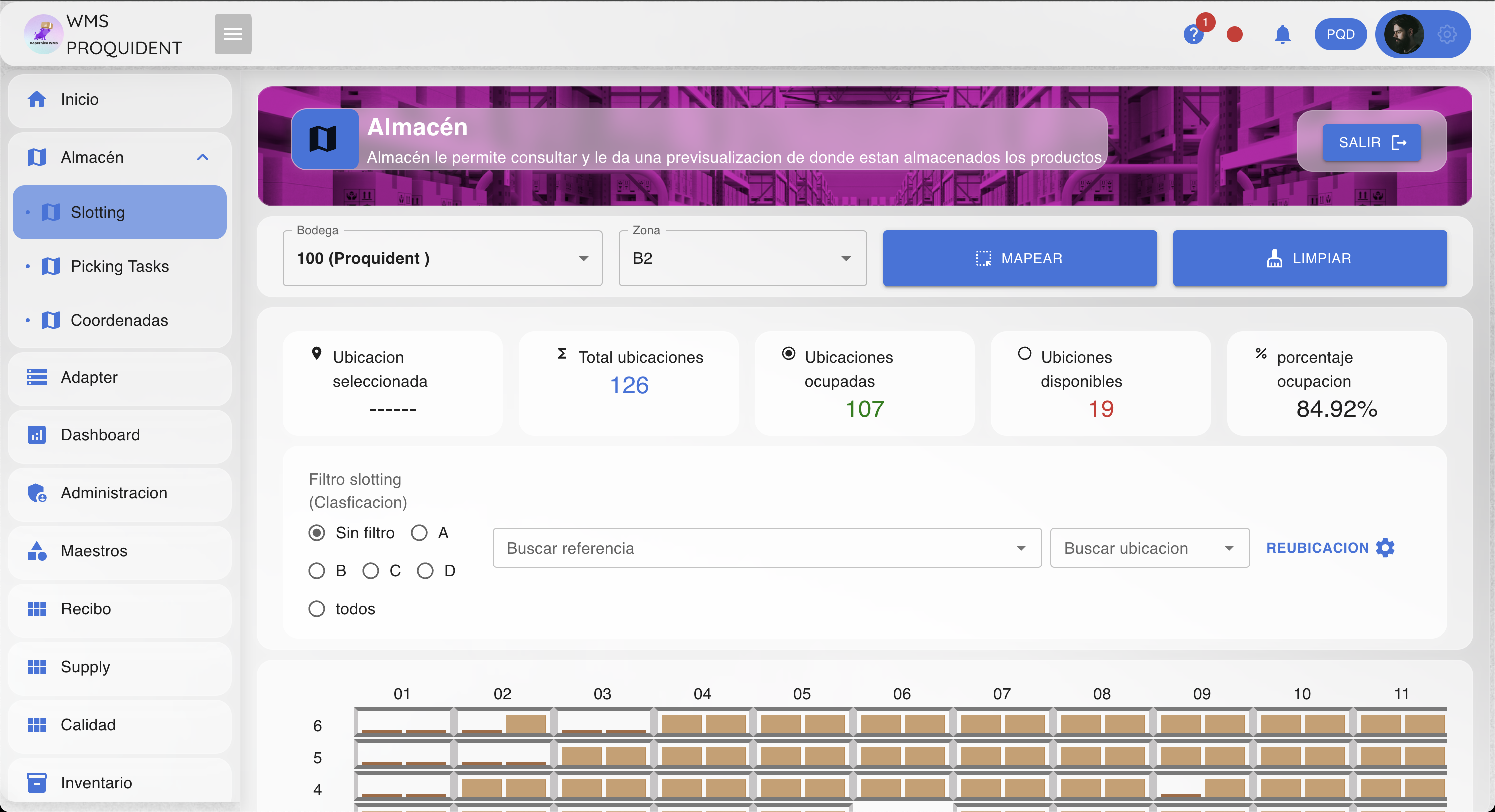 Copernico WMS screenshot & Video