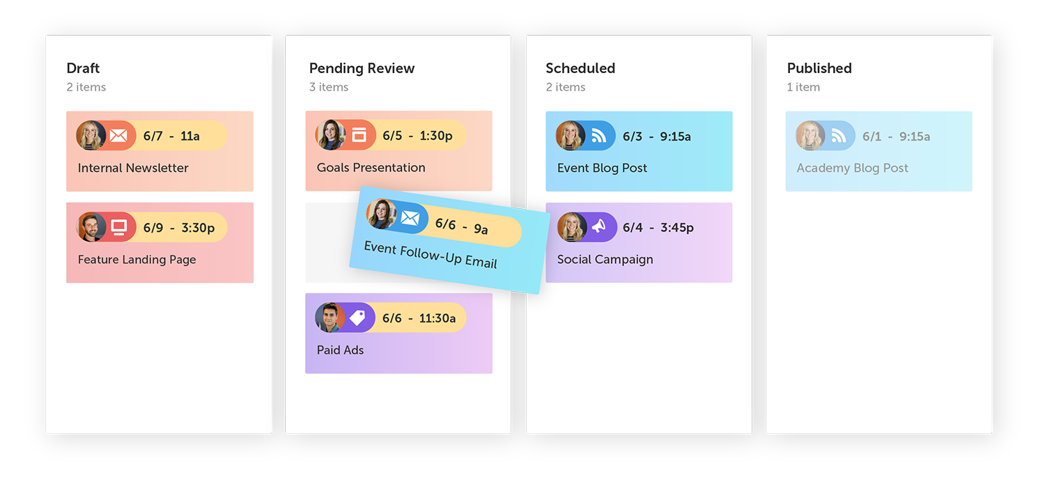 CoSchedule Marketing Suite Screenshot
